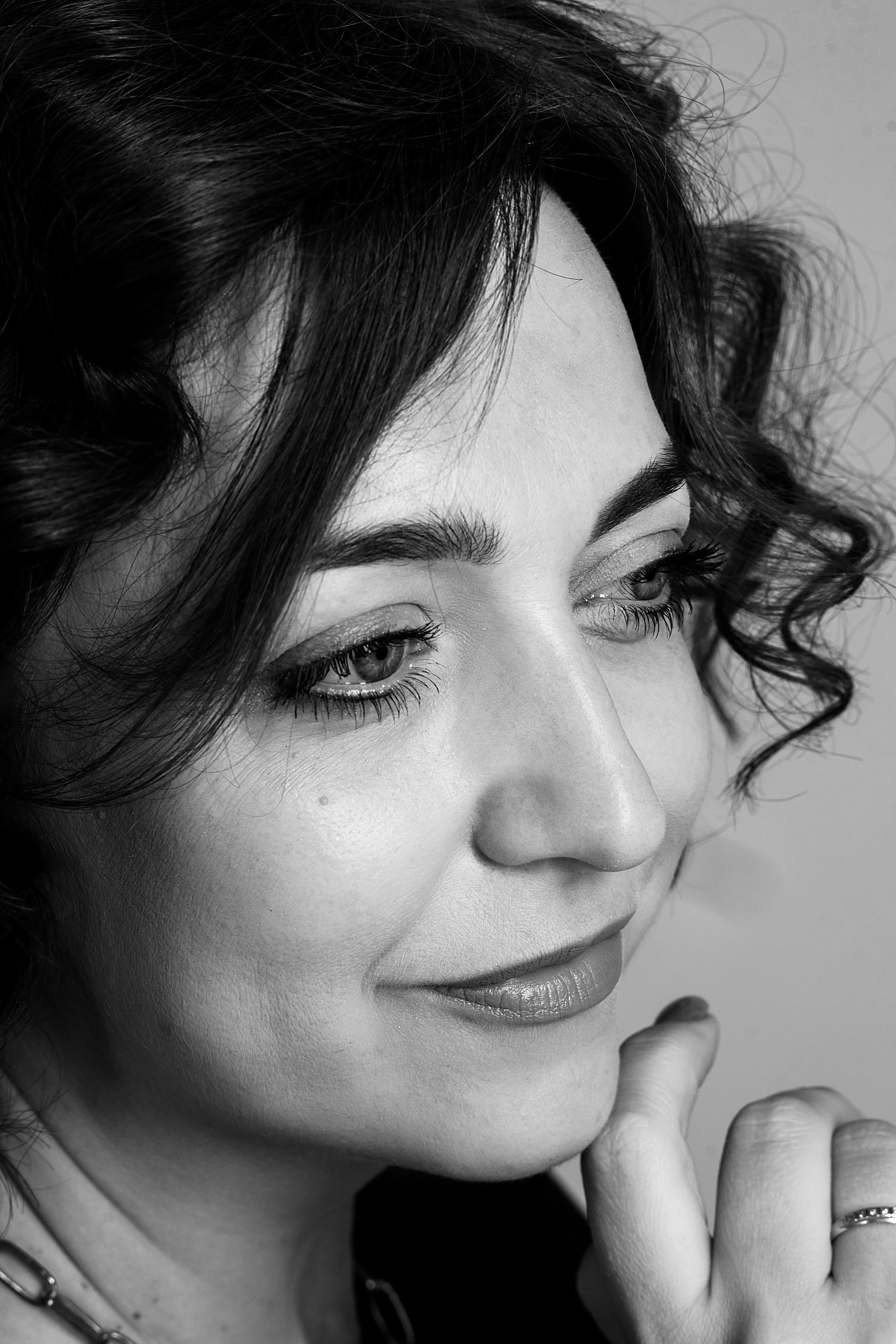 Черно блый портрет. Ольга Плаксина фотограф в Саратове