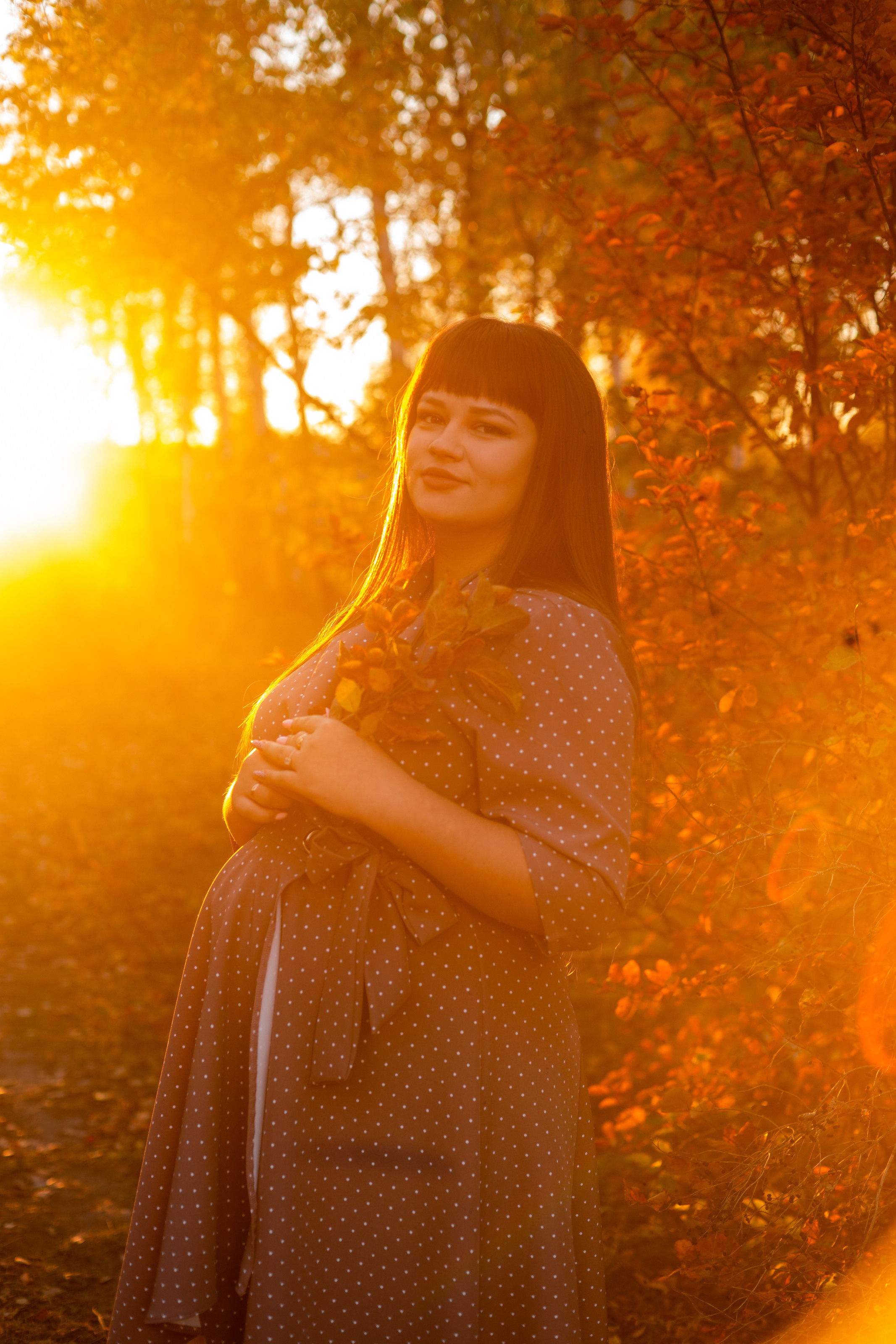 Алена и Роман / беменность/ осень 2021. Ольга Плаксина фотограф в Саратове