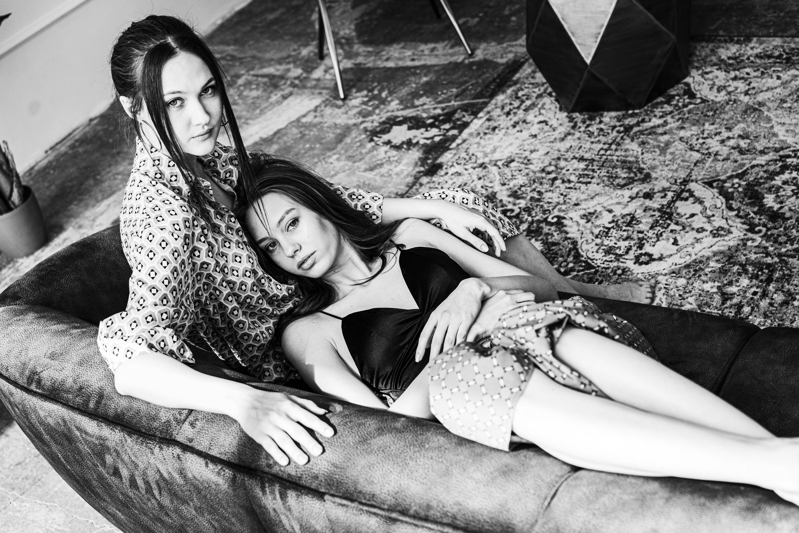 Девчонки в студии. Ольга Плаксина фотограф в Саратове