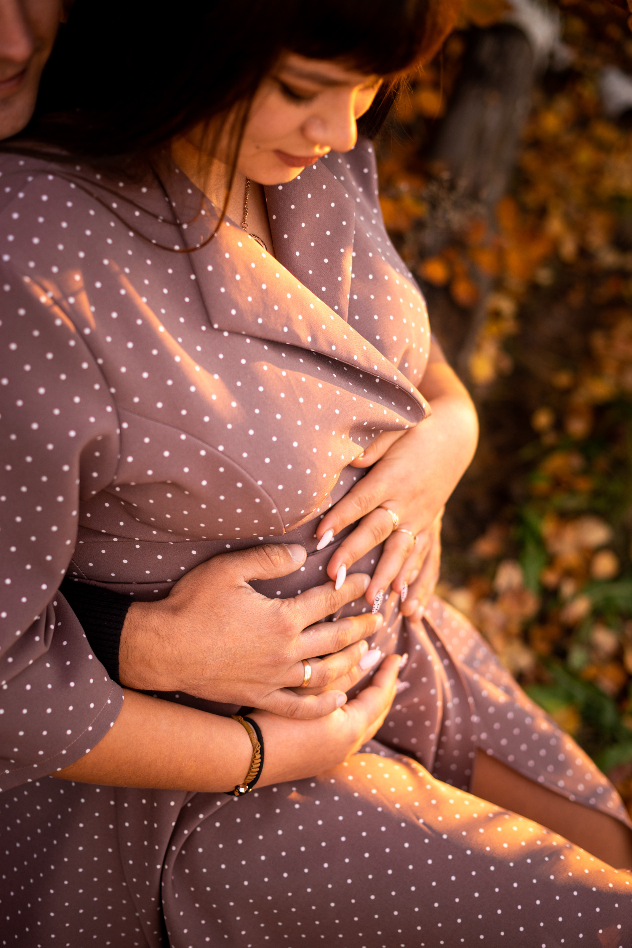 Алена и Роман / беменность/ осень 2021. Ольга Плаксина фотограф в Саратове