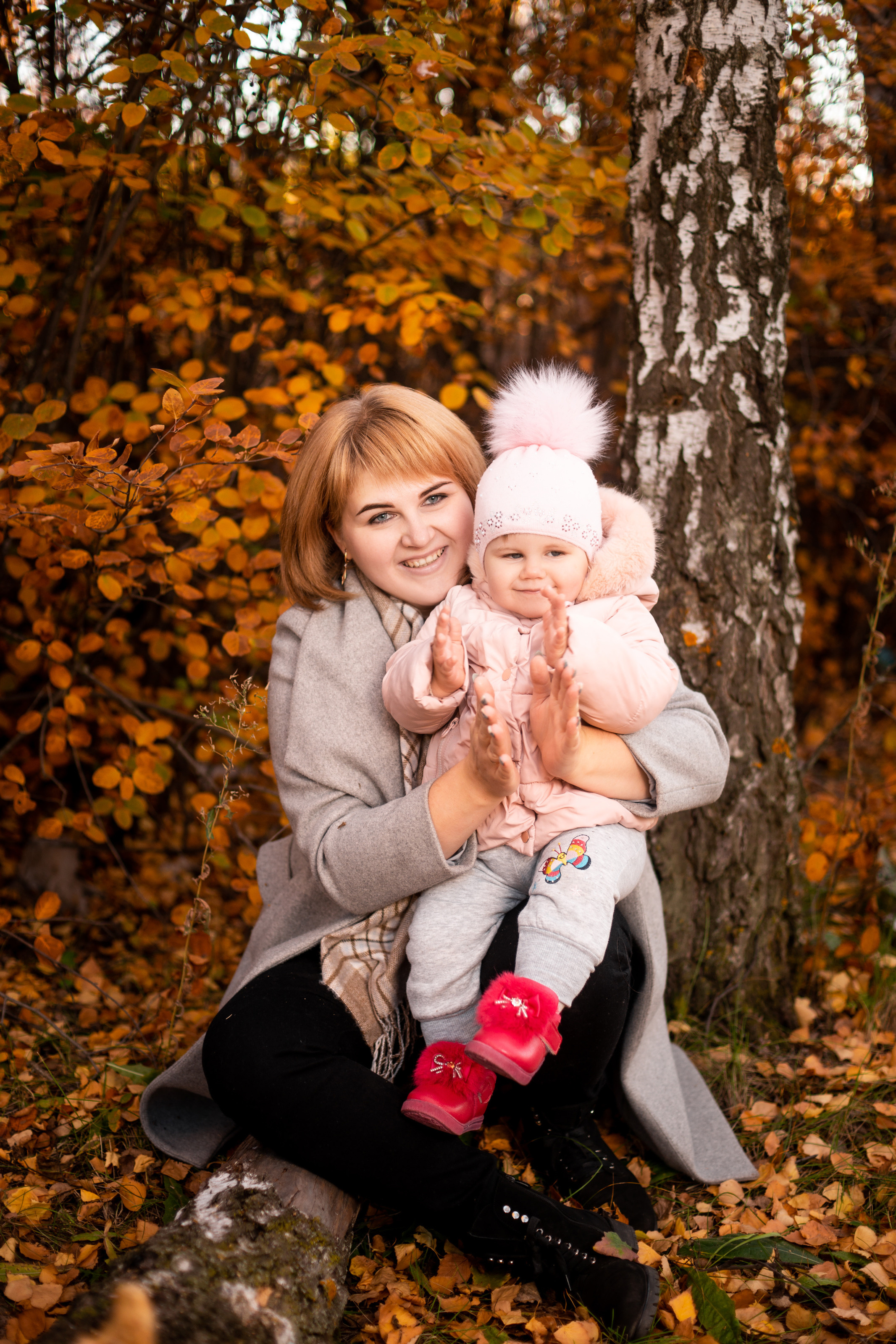 Кристина и Софи —осенняя прогулка. Ольга Плаксина фотограф в Саратове