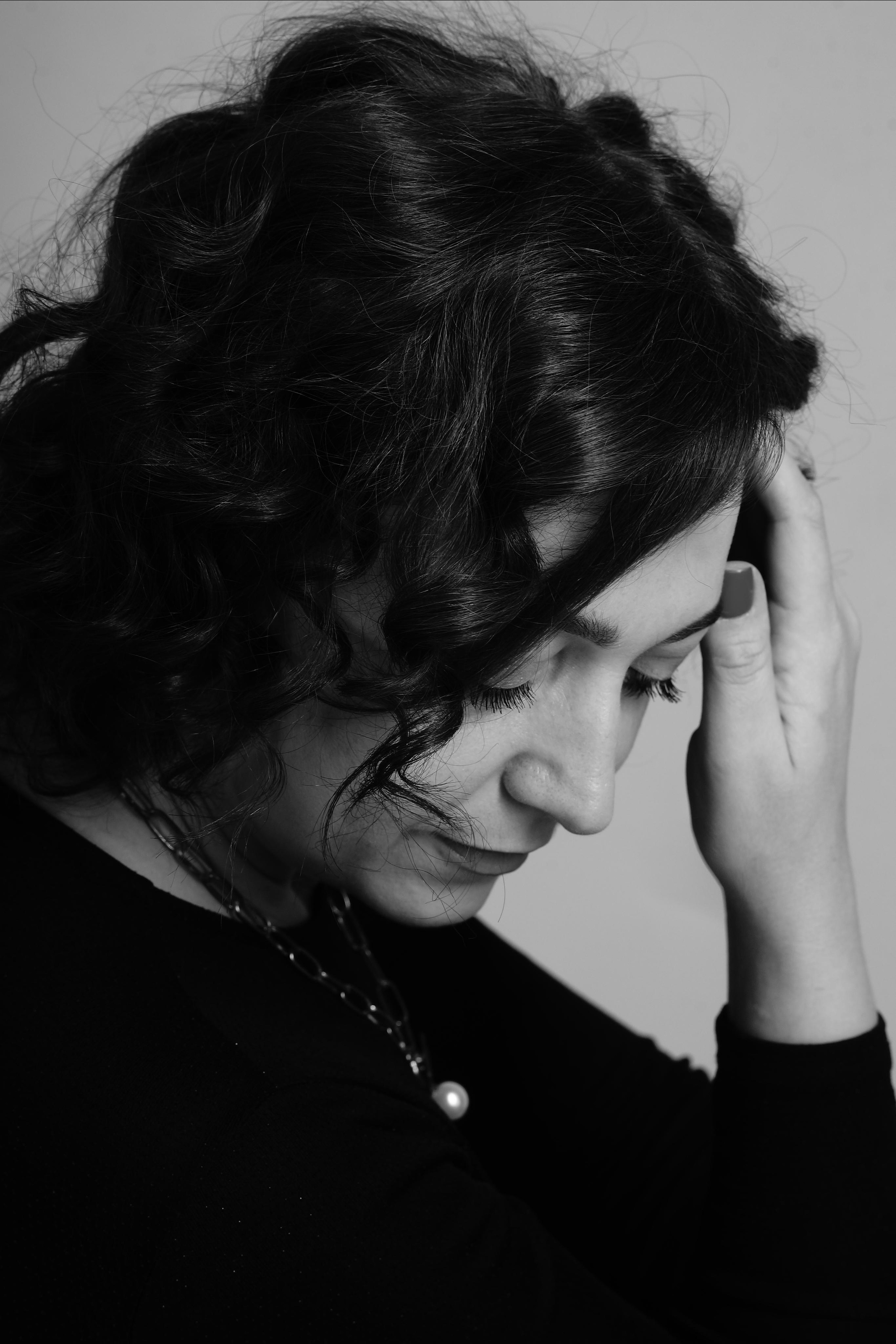 Черно блый портрет. Ольга Плаксина фотограф в Саратове