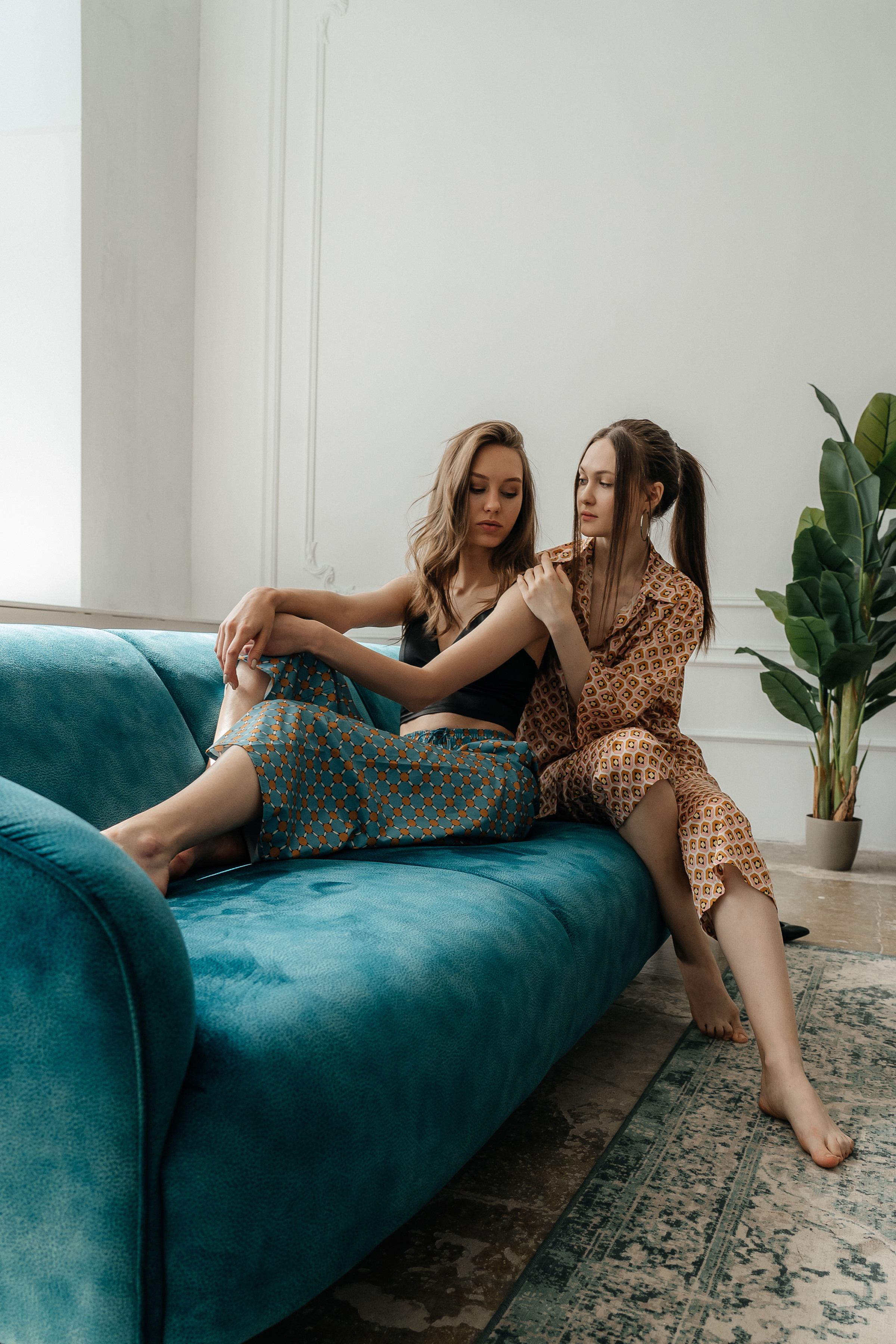 Девчонки в студии. Ольга Плаксина фотограф в Саратове