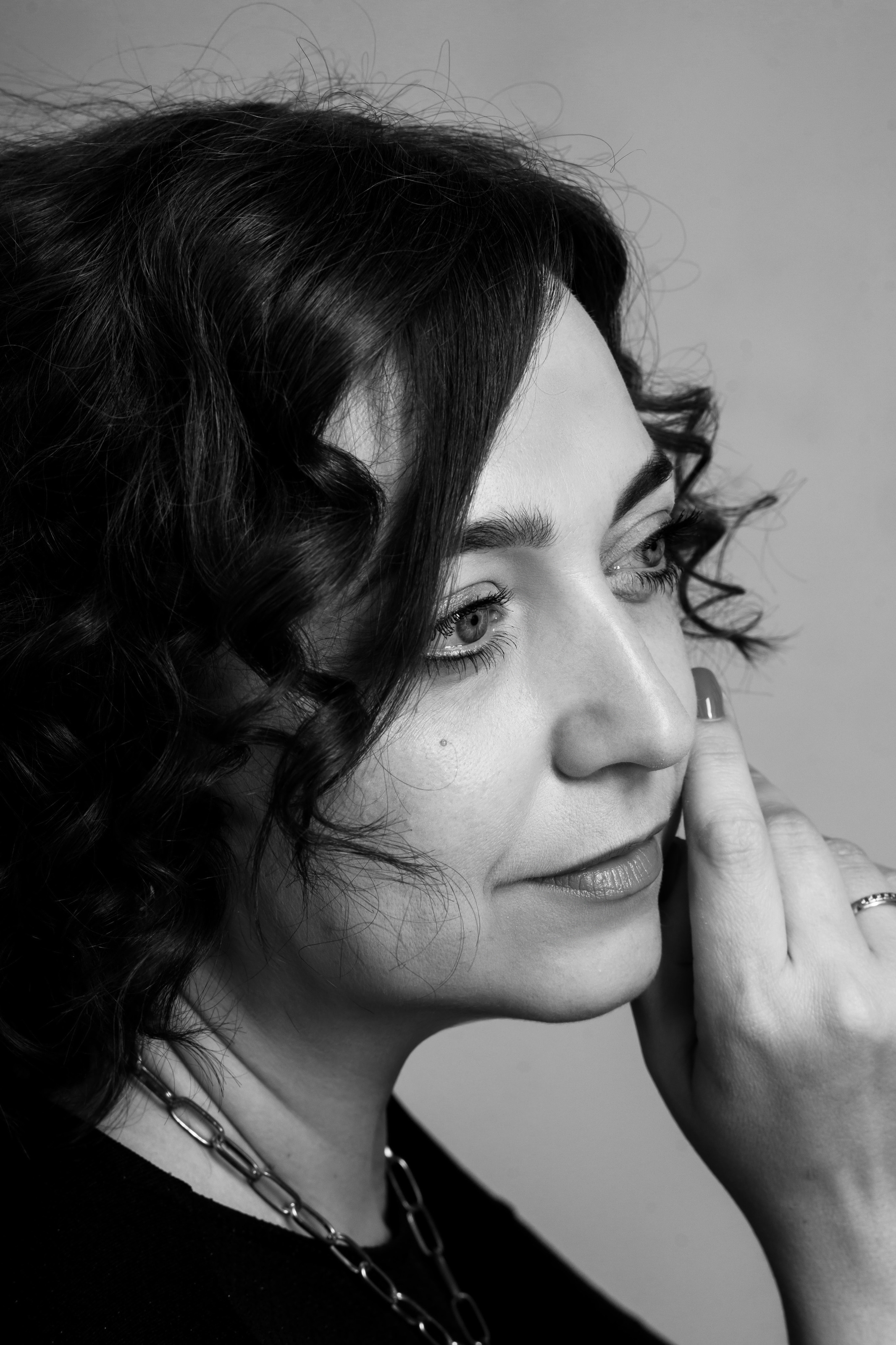 Черно блый портрет. Ольга Плаксина фотограф в Саратове