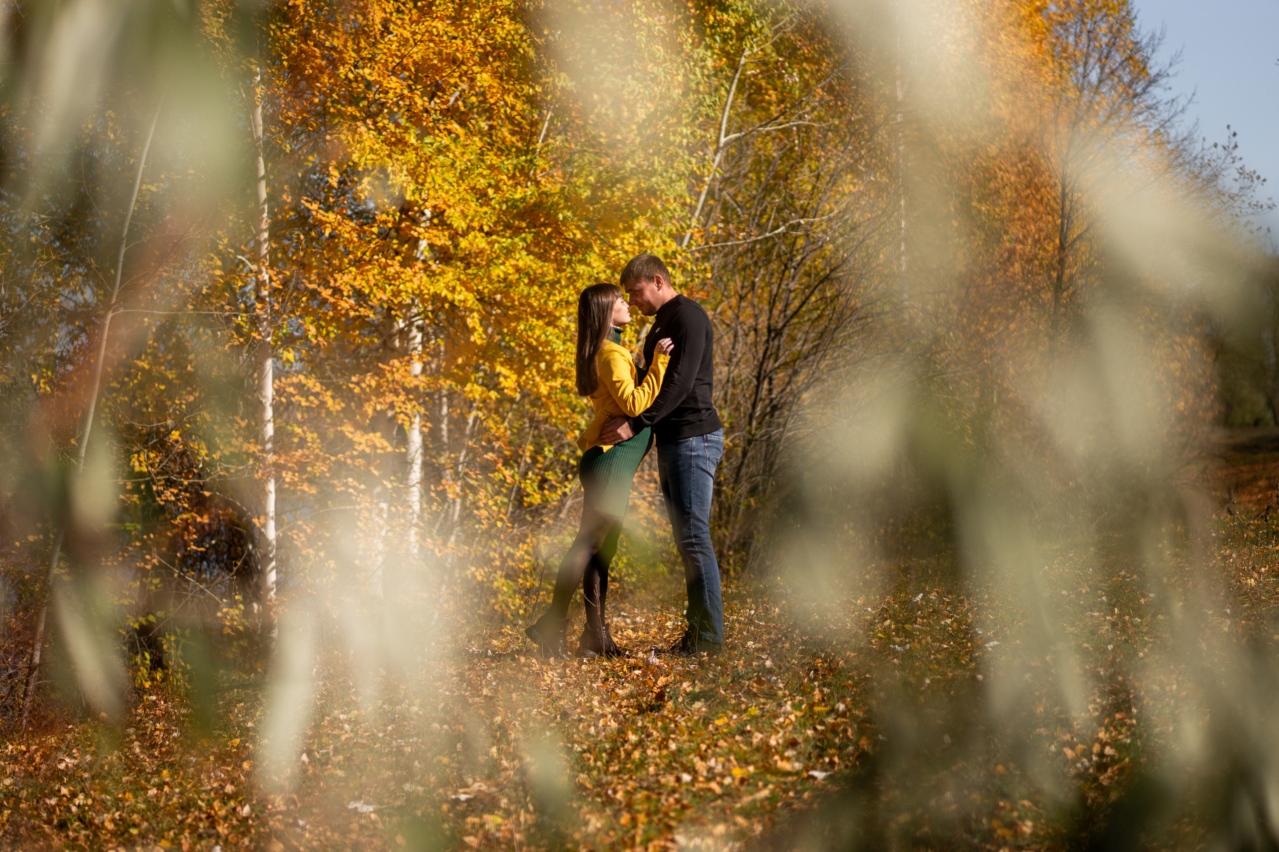 Алина с мужем /беременность/ осень 2021. Ольга Плаксина фотограф в Саратове