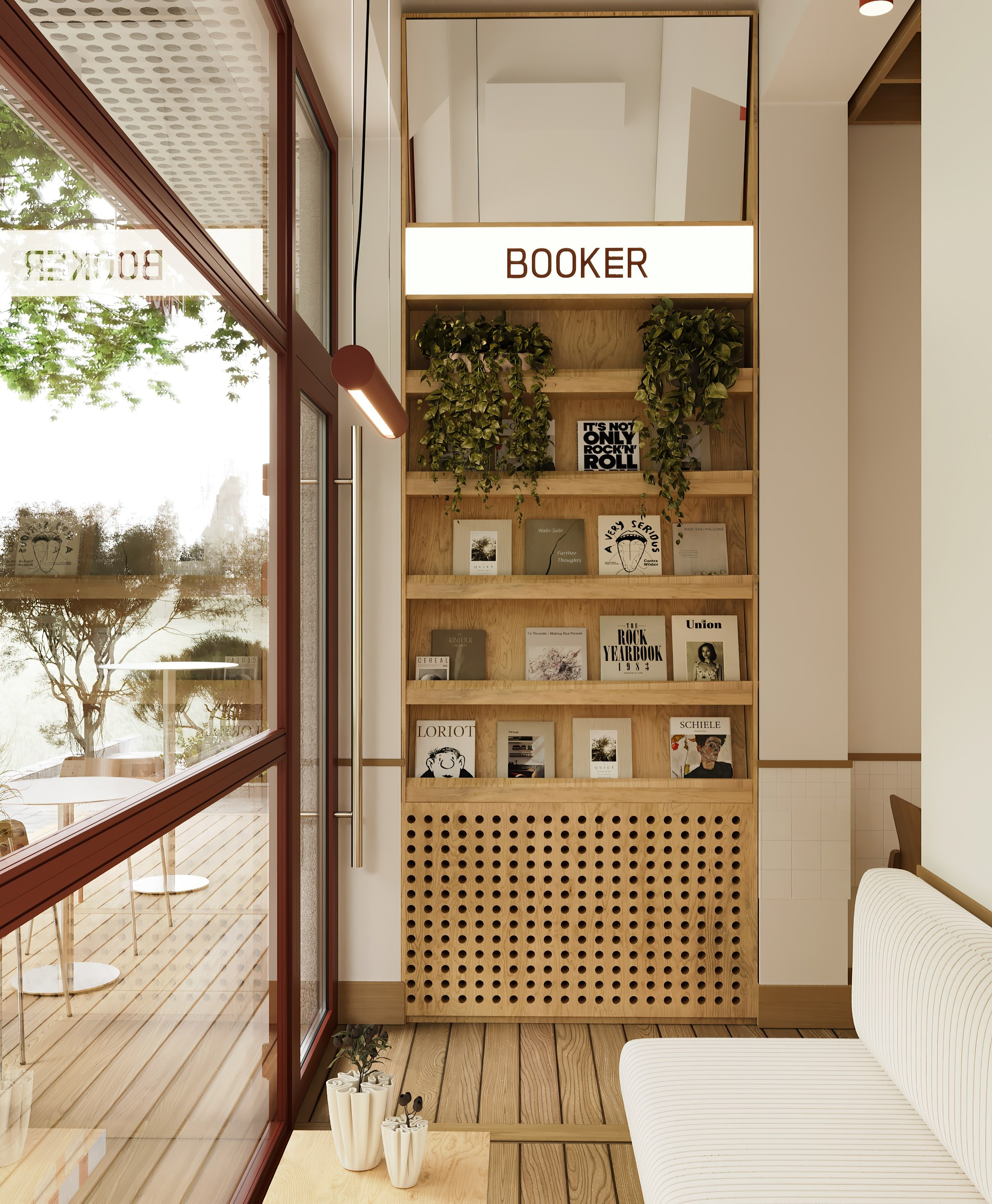 Кофейня Booker. Дизайнер интерьеров