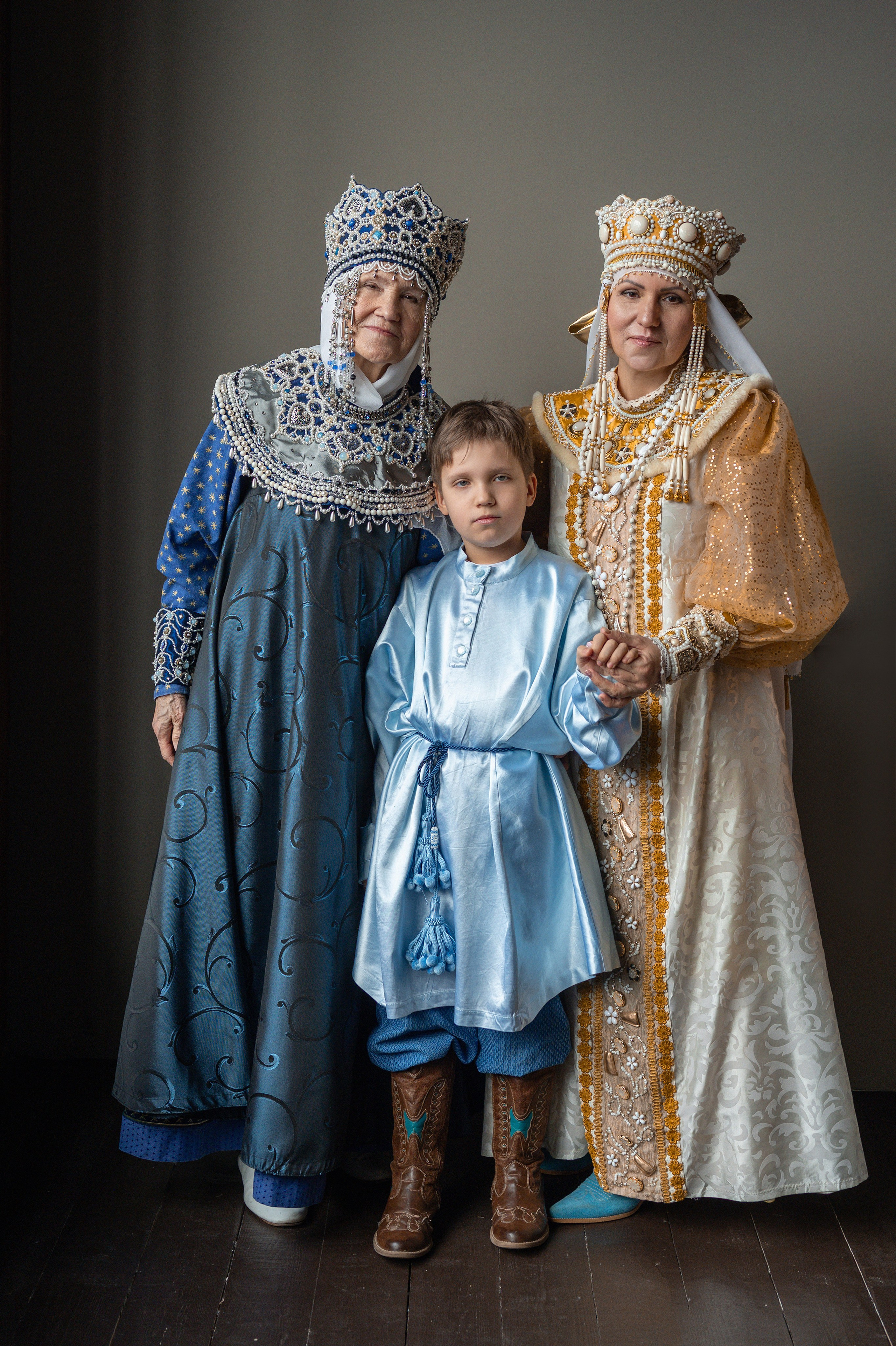 Фотосессия в русском народном костюме. Фотограф Юлия Кондратьева