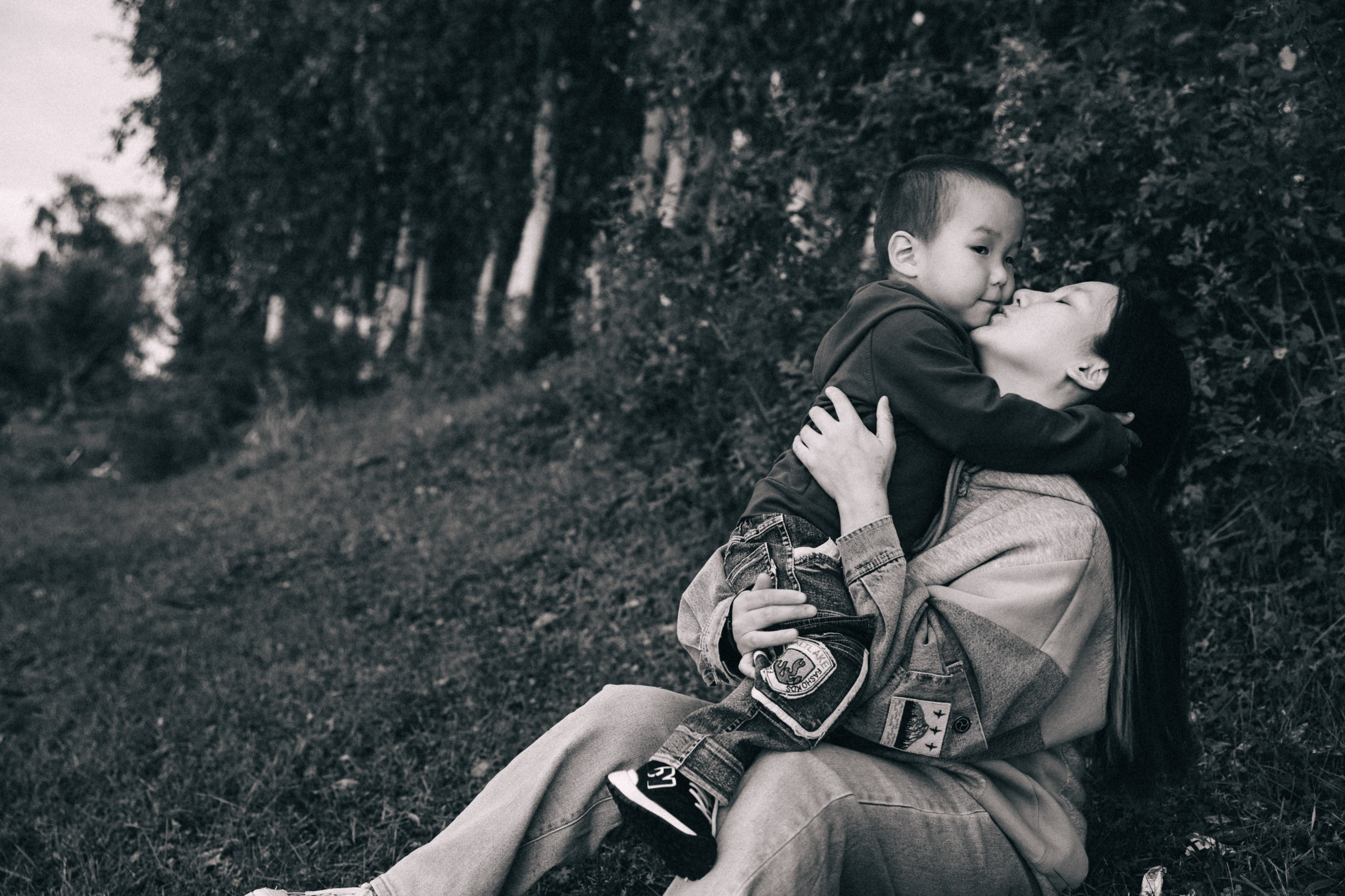 Лера и сын. Воронистая Анастасия. Фотограф Якутия, Томпонский район