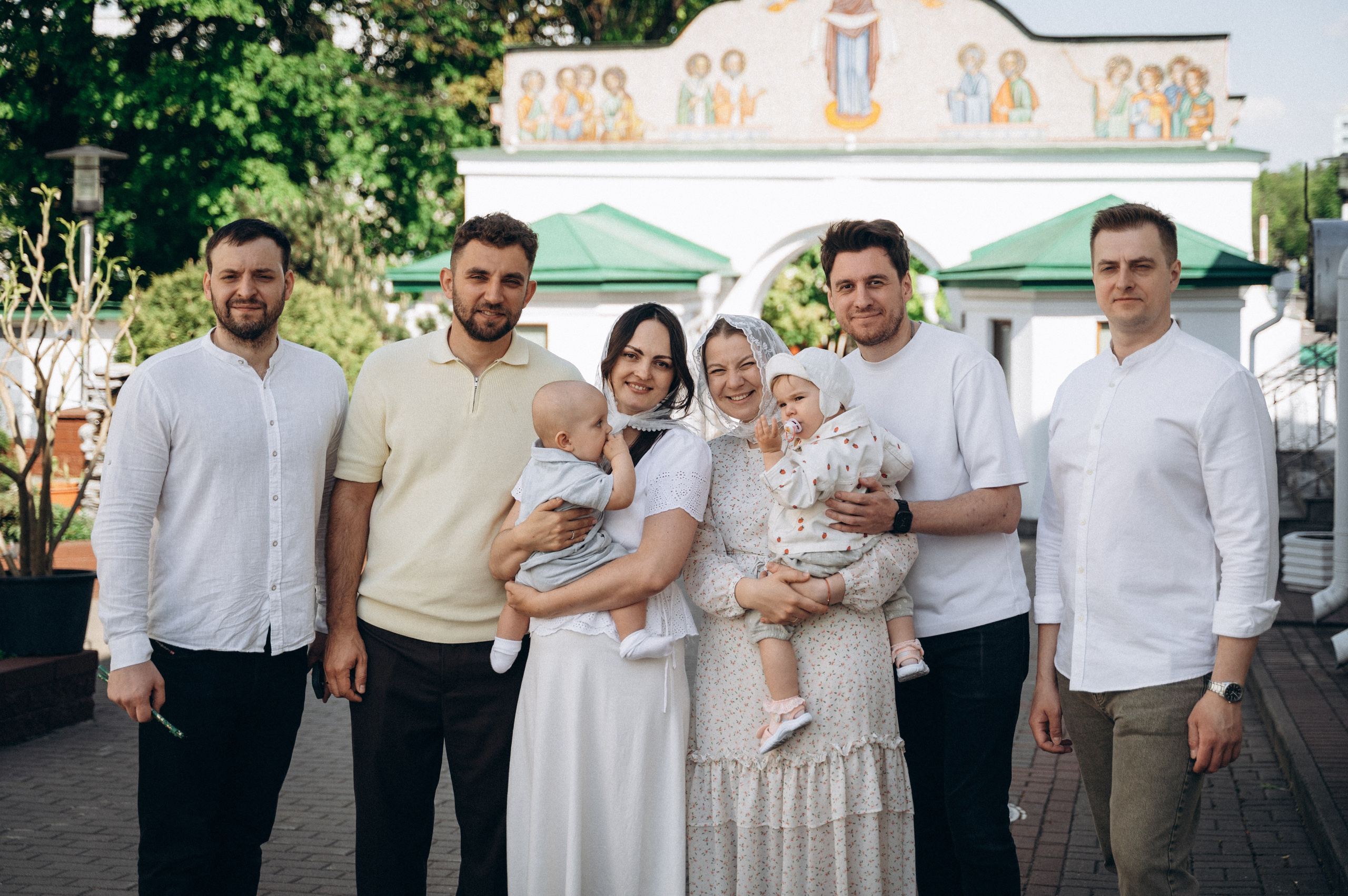 Крещение Мии и Льва. Семейный фотограф в Минске Дарья Дреко