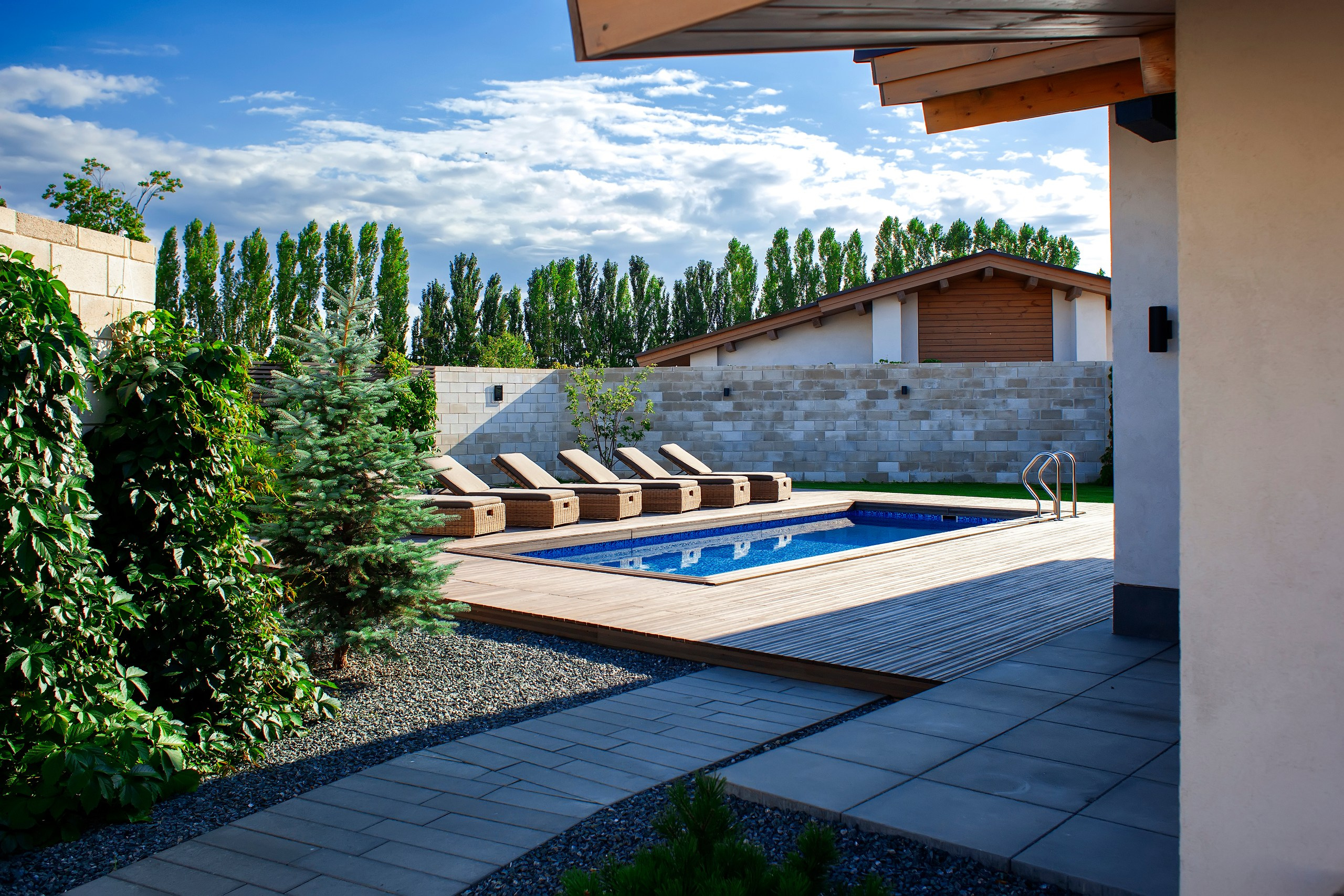 Вид виллы Казимир Малевич в парк-отеле Imperial Village