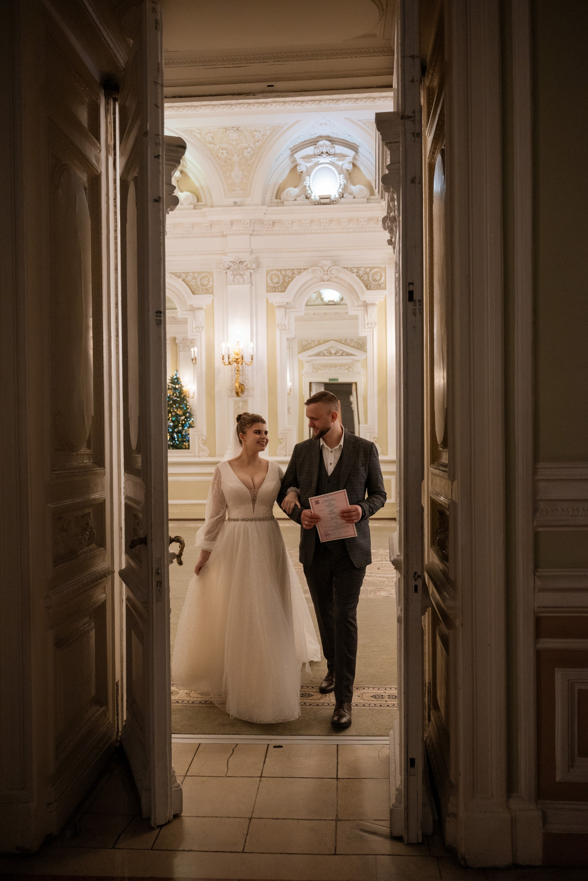 Алина и Денис | 14.12.23. Свадебный фотограф в Санкт-Петербурге Владислава Тюльпина