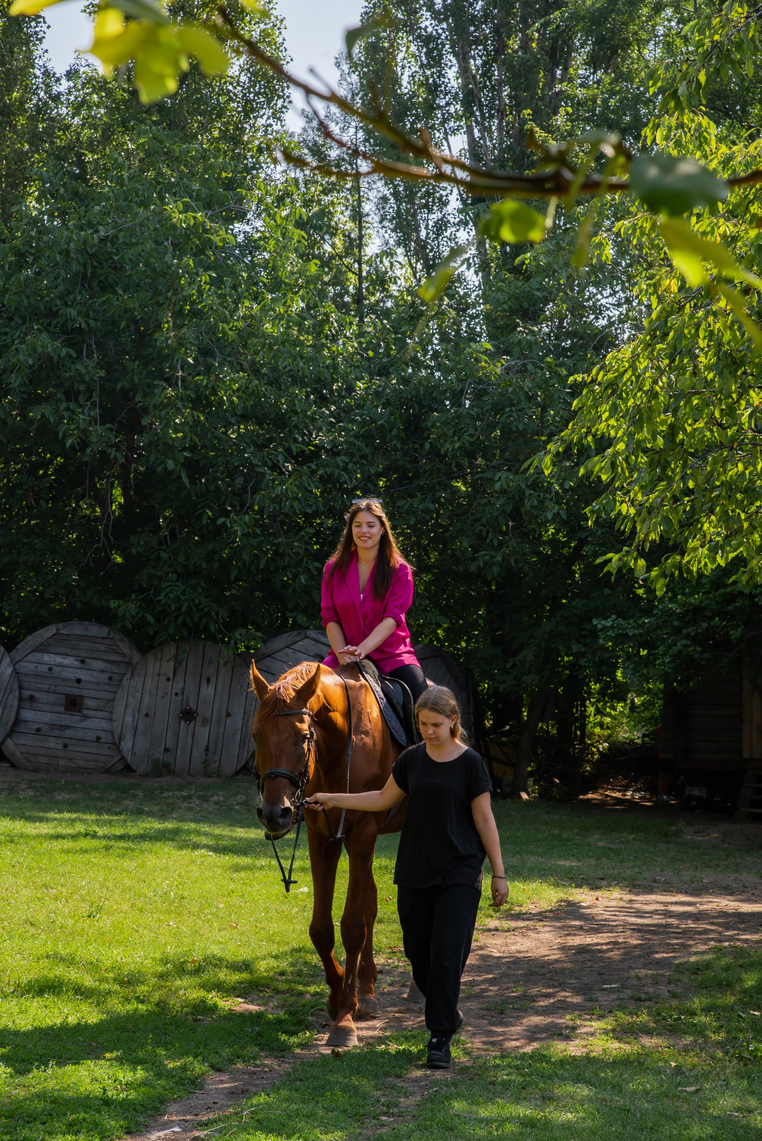Конная прогулка. Фотограф Галина Нестерова