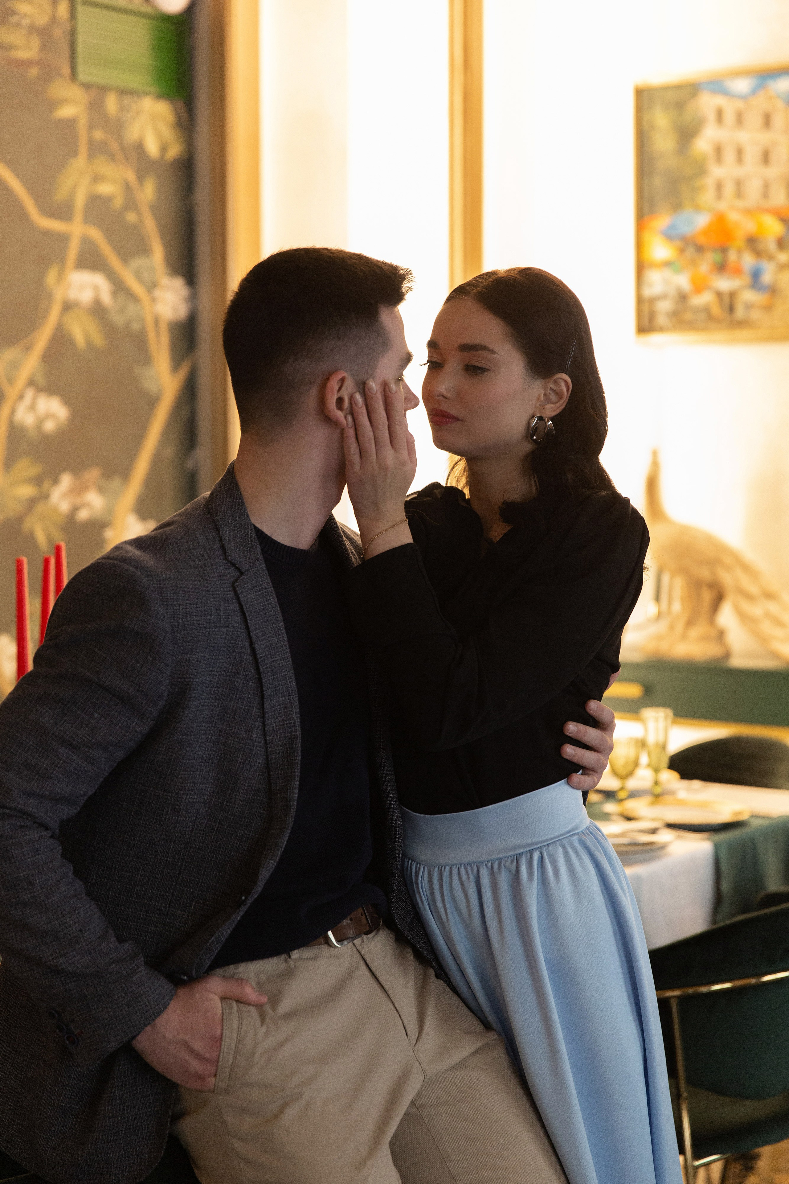 Фотосессия лав стори в отеле. Свадебный и портретный фотограф в Санкт-Петербурге Надежда Чечулина