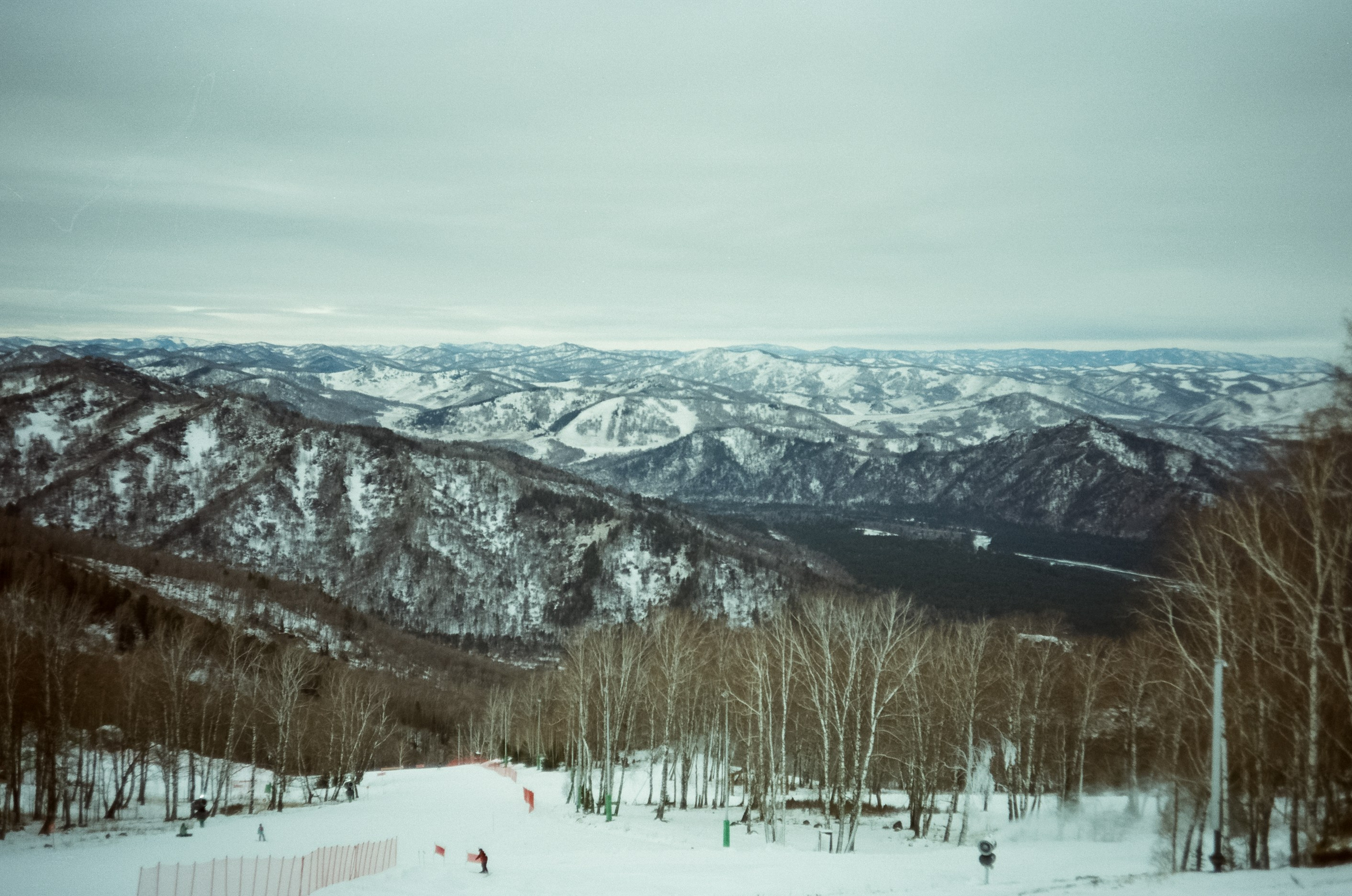 Горно-лыжный курорт Манжерок / 22 декабря 2023 года (0℃)