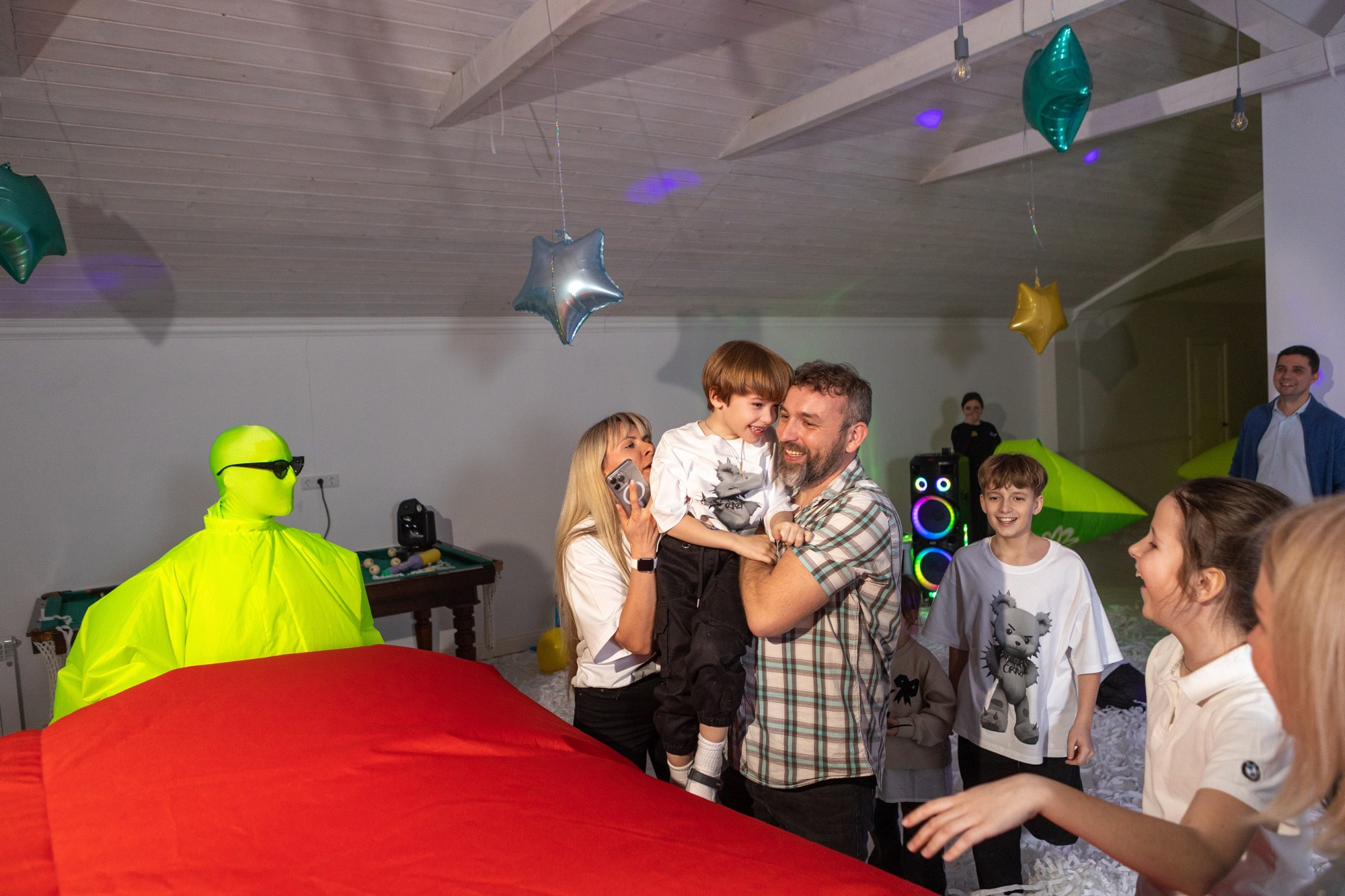 День Рождения Вовы в стиле майкрафт. Фотограф в Оренбурге. Профессиональный фотограф