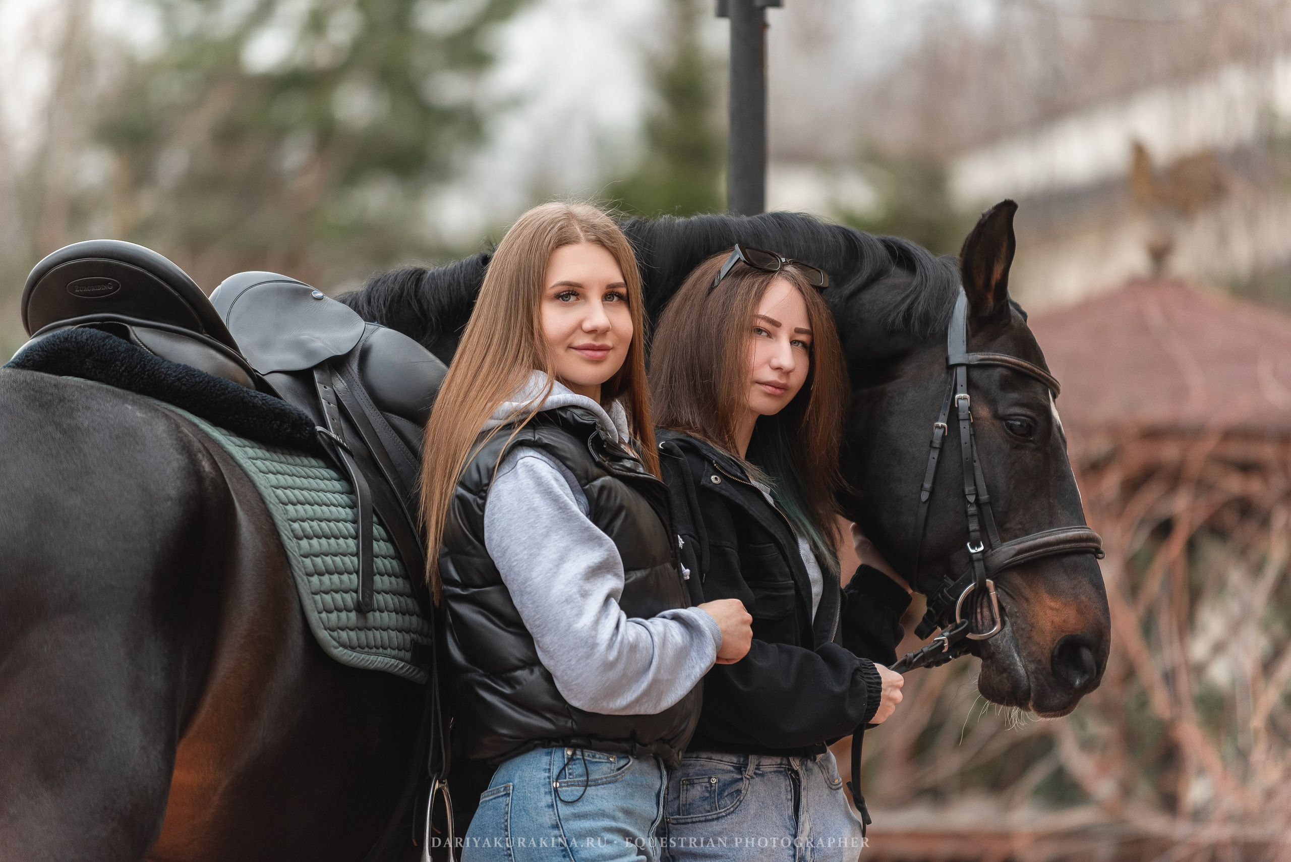 Вероника и Анастасия, Кливленд HORSIO. Конный фотограф Куракина Дарья • Фотосессии с лошадьми
