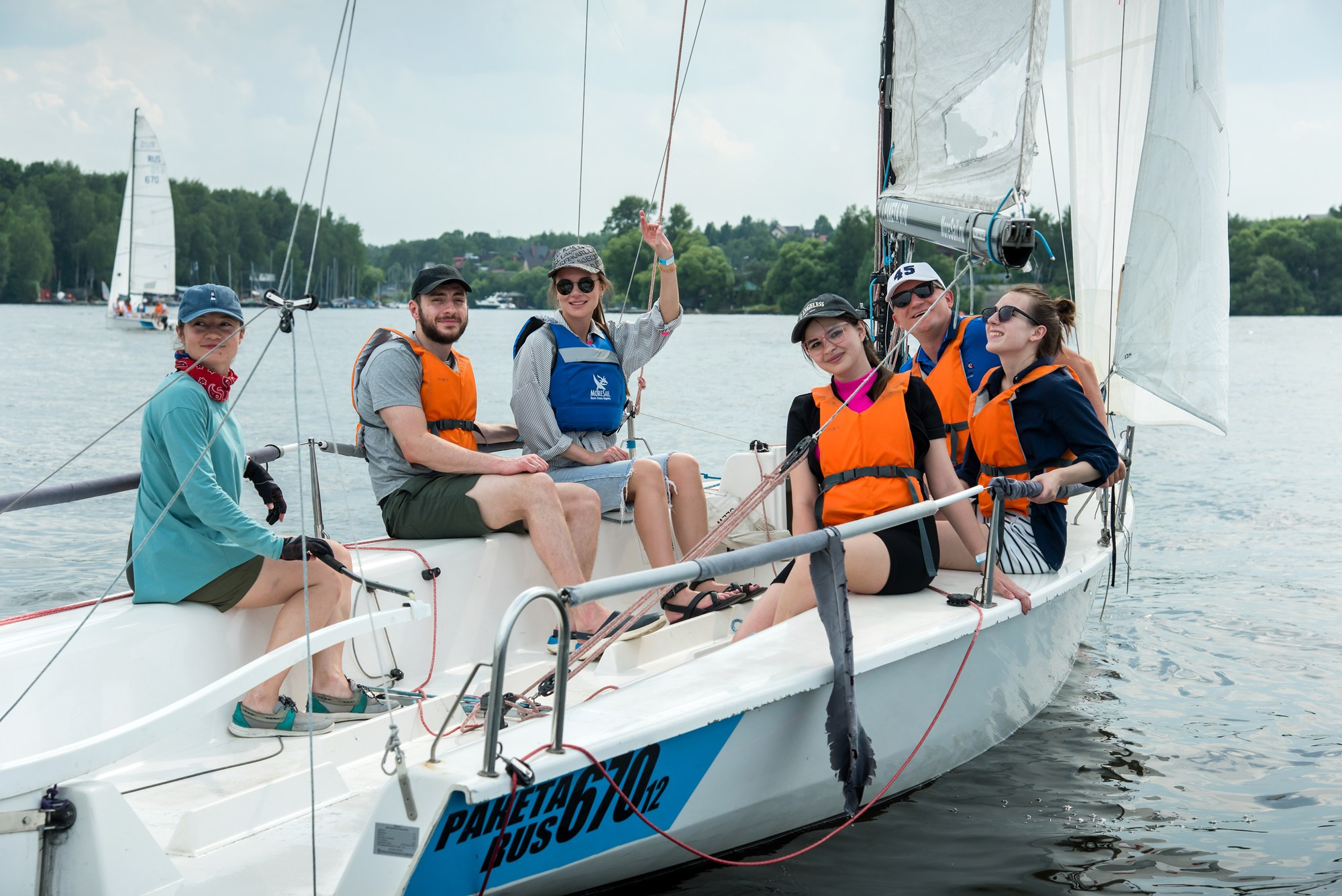 Парусная регата. Anzhina1.wfolio.pro