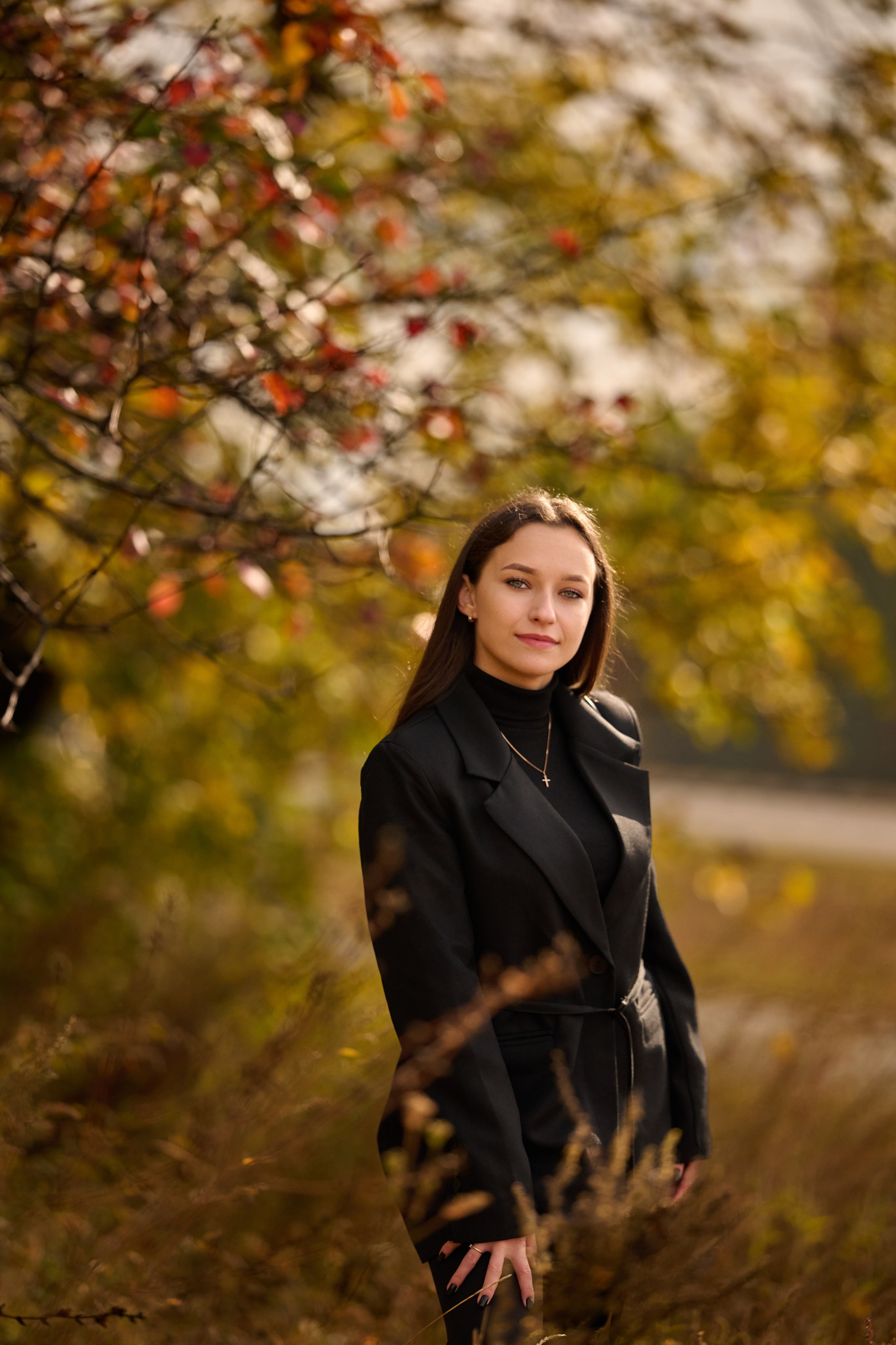 Фотосессия Елизаветы в осенних красках Старого Оскола. Профессиональный фотограф Старый Оскол, Губкин — свадьба, венчание, крещение, юбилей и день рождения