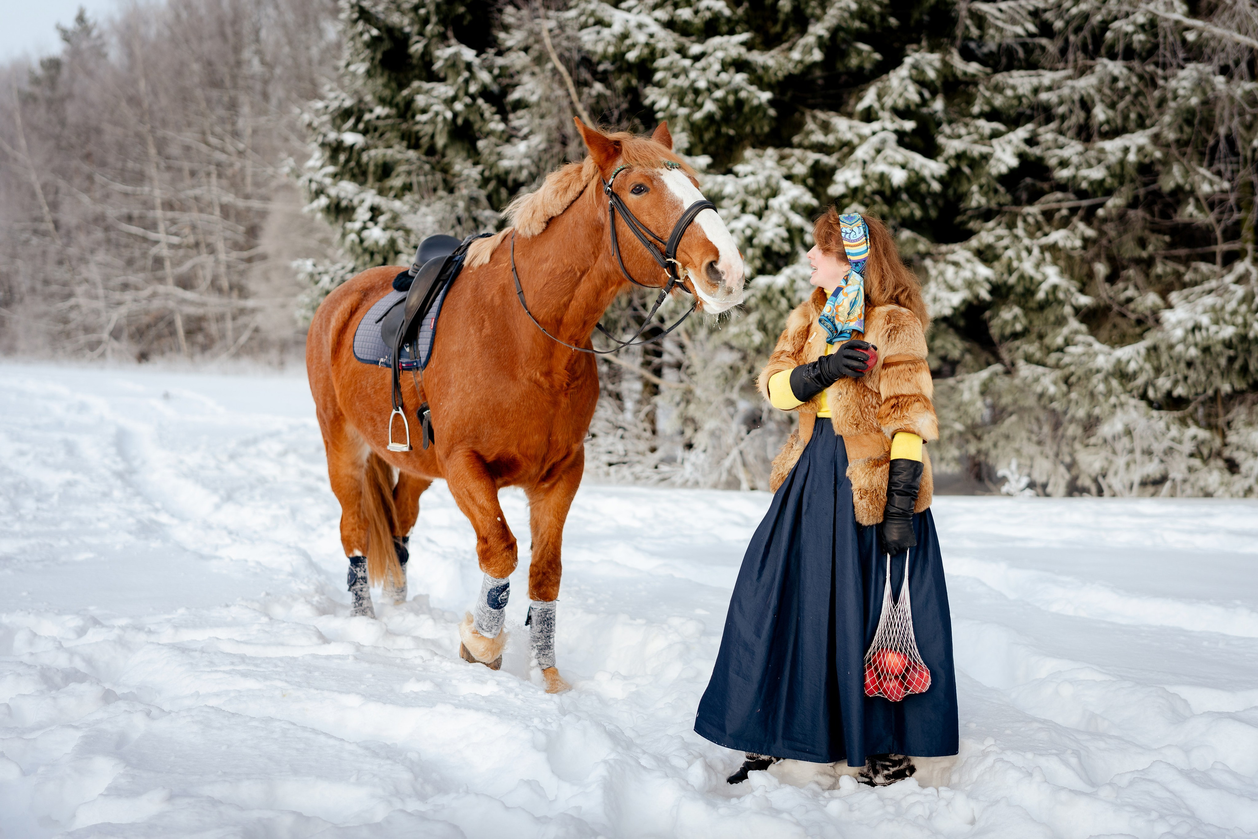 Ольга и Любимчик. Портретный и семейный фотограф в Москве/Видное