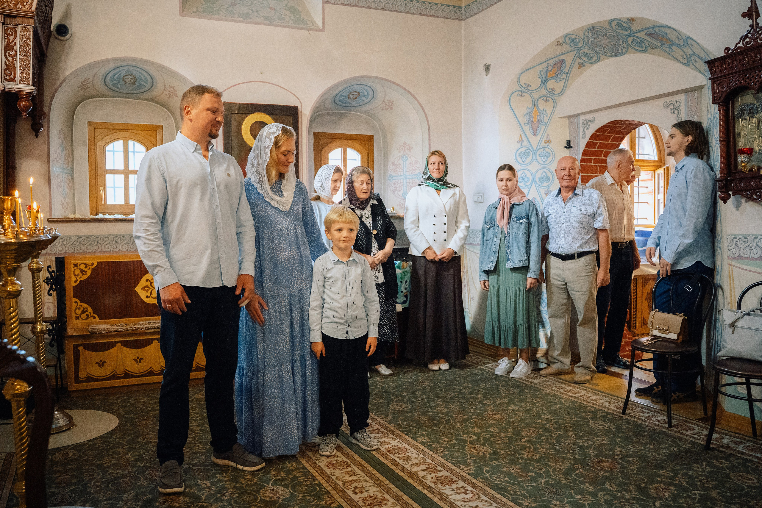 Крещение Марка. Фотограф Казакова Анастасия