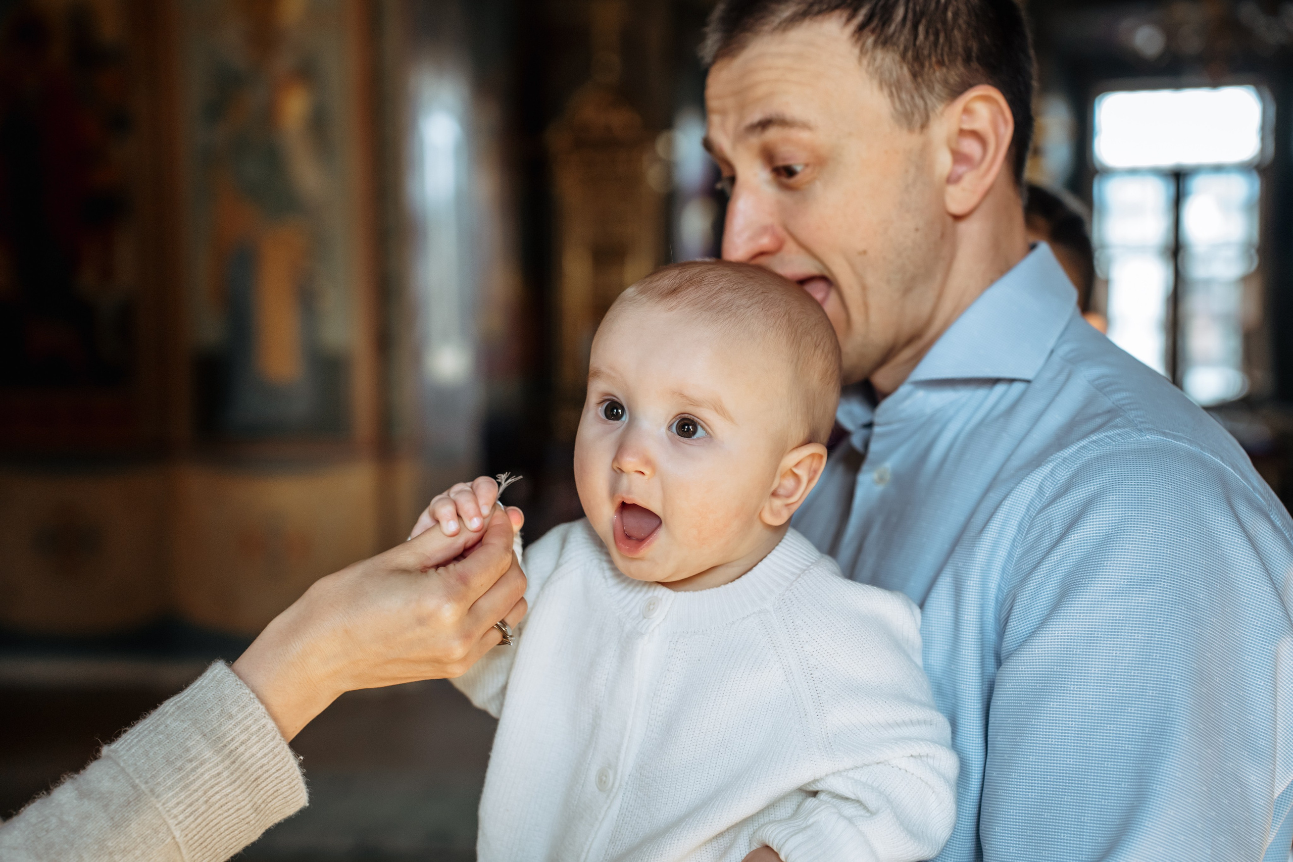 Крещение Мирона. Фотограф Казакова Анастасия