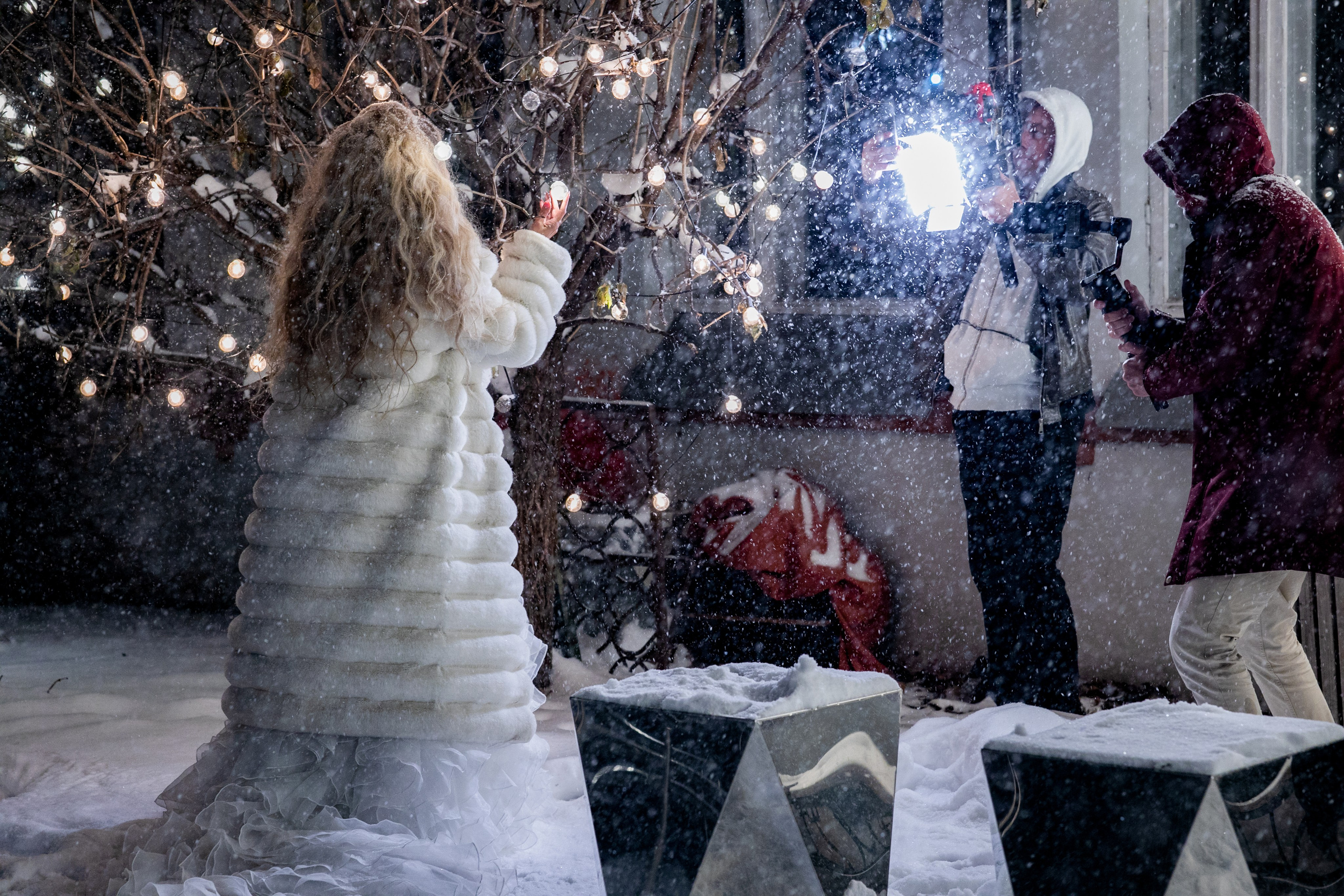 Клип Анны Калашниковой «Новый год» 2024. Art photographer Nino