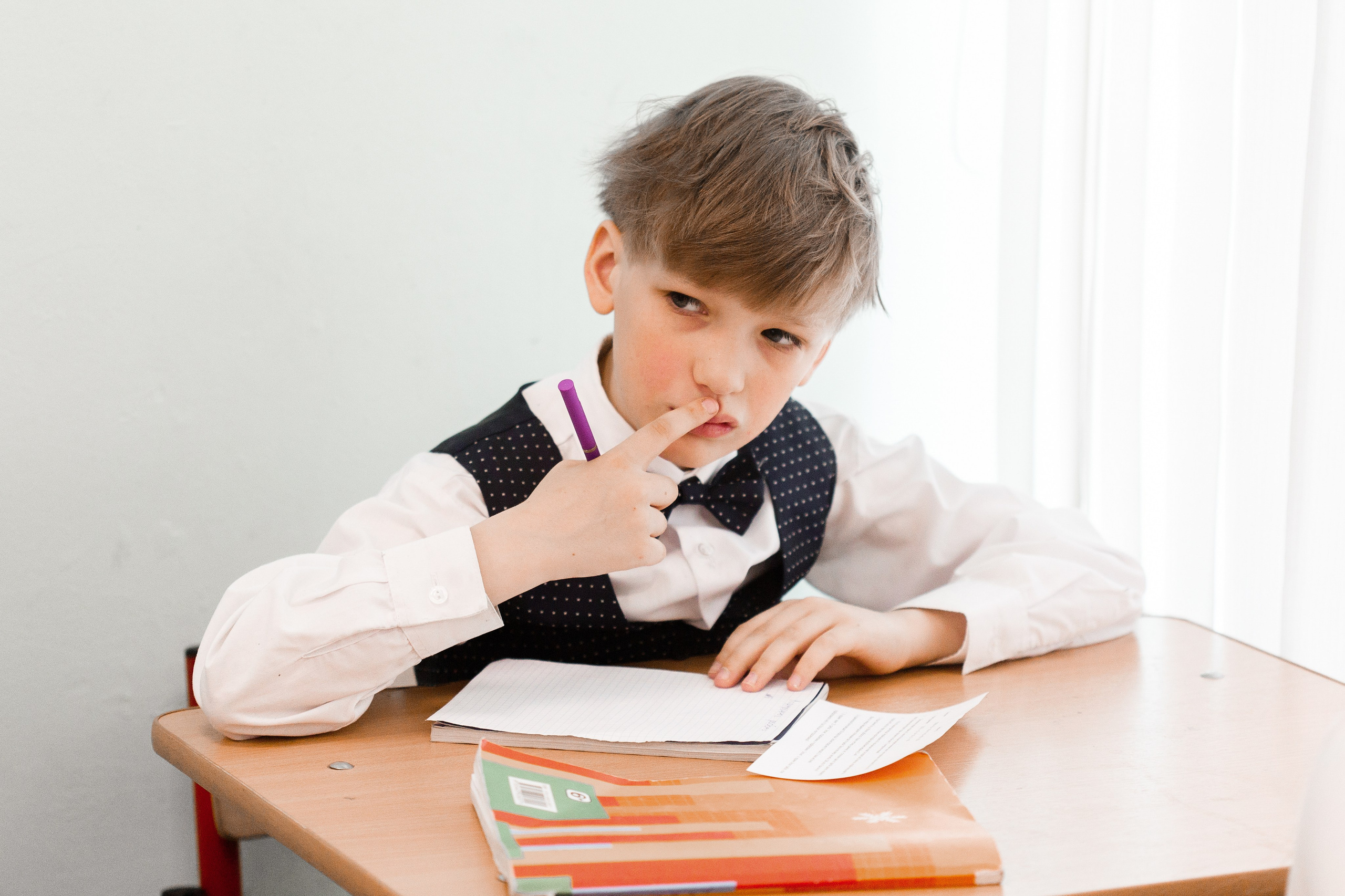 Школьная фотосъемка 3-го класса. Репортажный фотограф Борис Геер