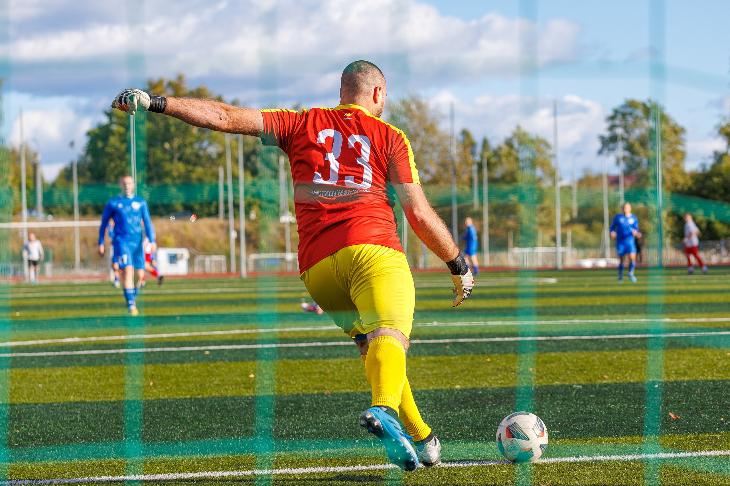 Футбол. Спортивный репортаж