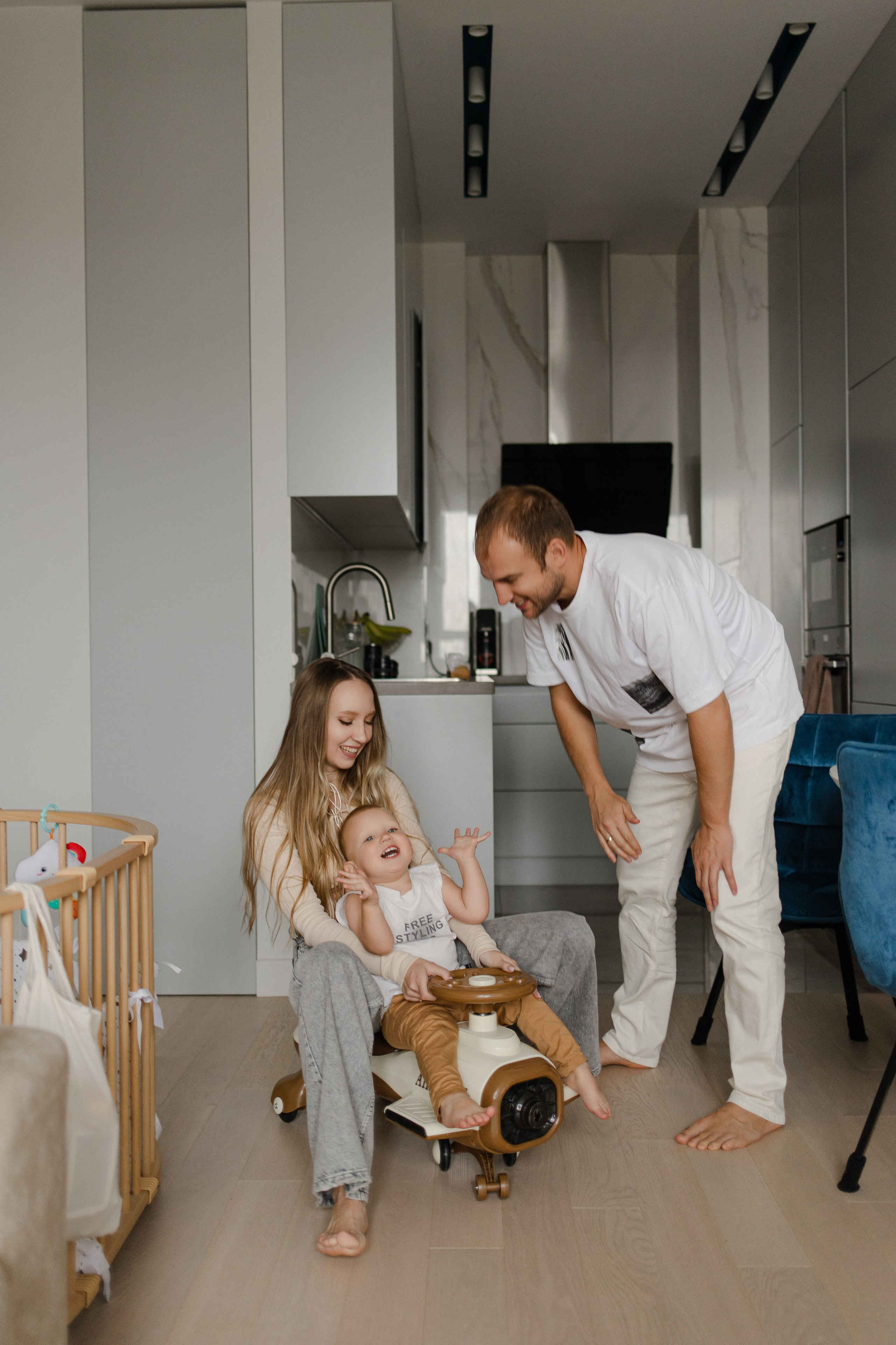 Володя Диана и дети. Семейный и детский фотограф в Москве Кузьмина Мария