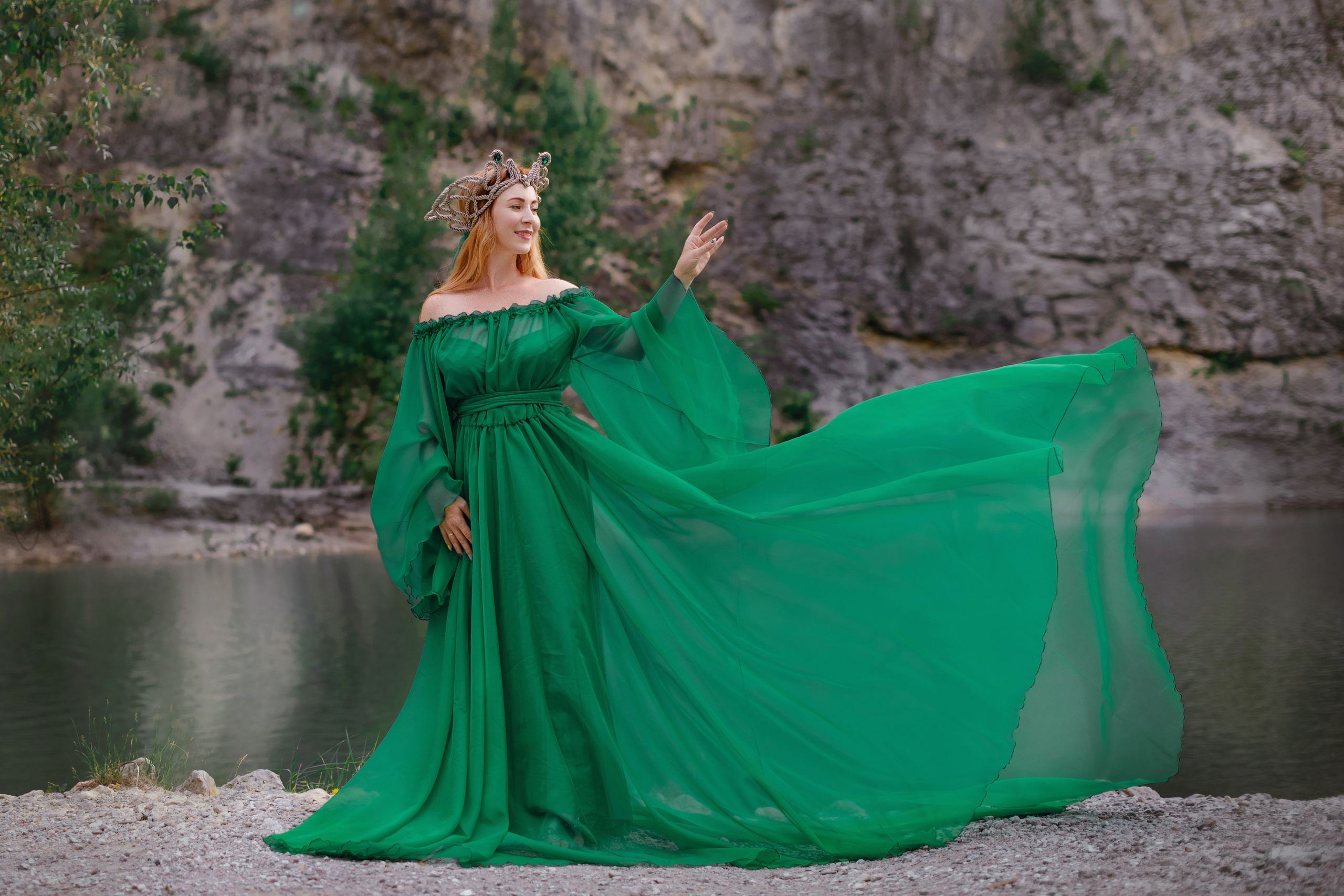 На озере. Фотограф в Краснодаре Альбрехт Амина