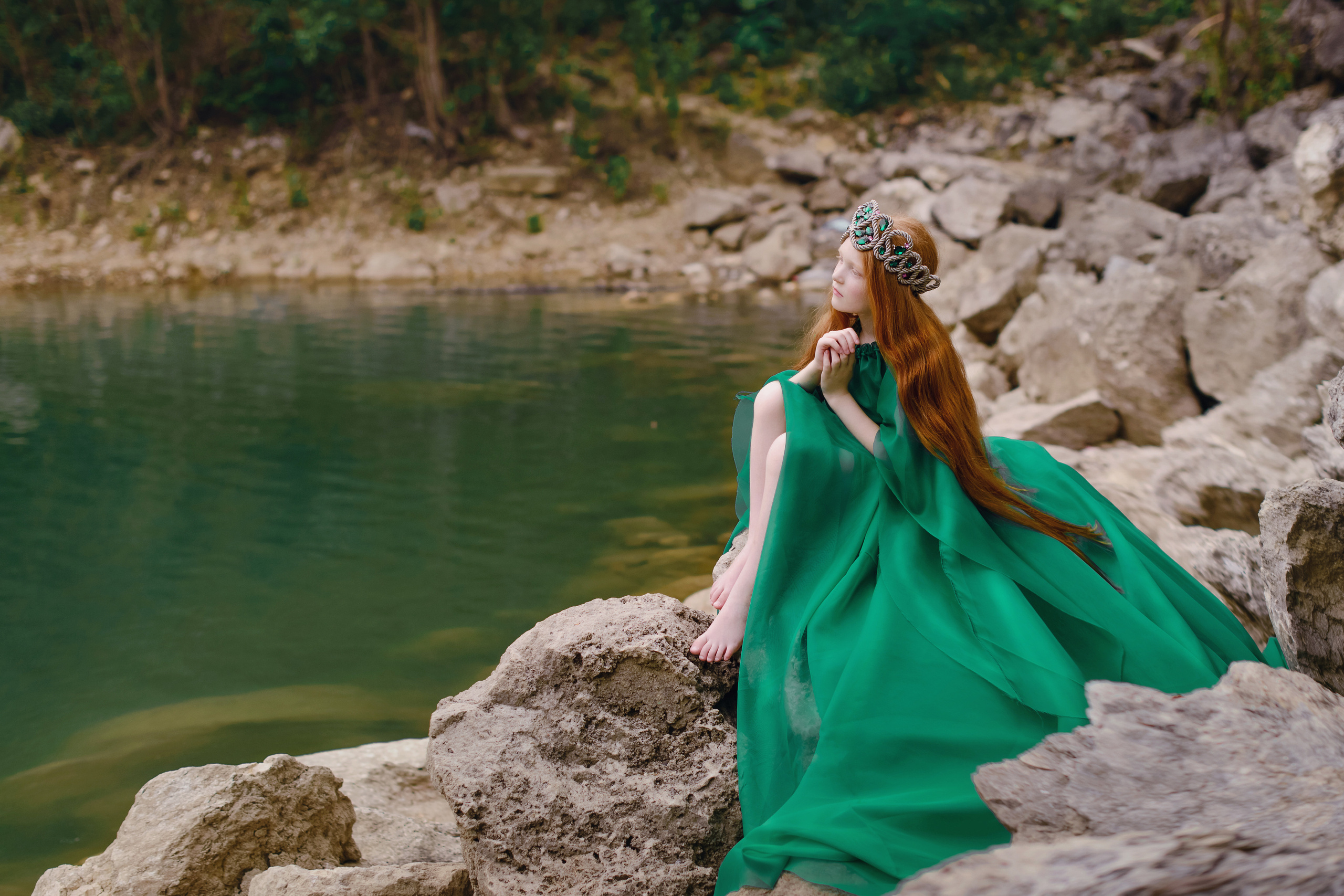 На озере. Фотограф в Краснодаре Альбрехт Амина