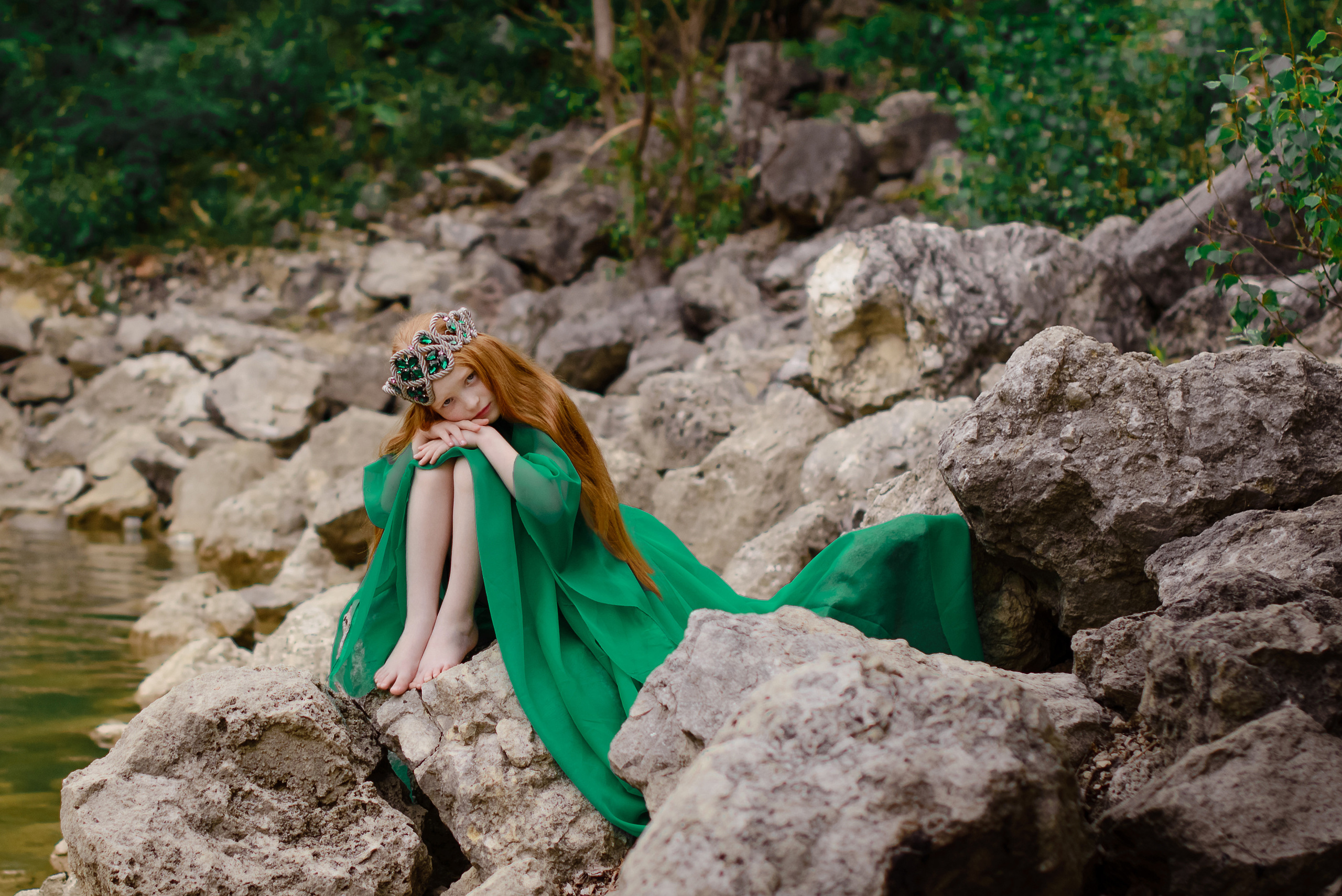 На озере. Фотограф в Краснодаре Альбрехт Амина