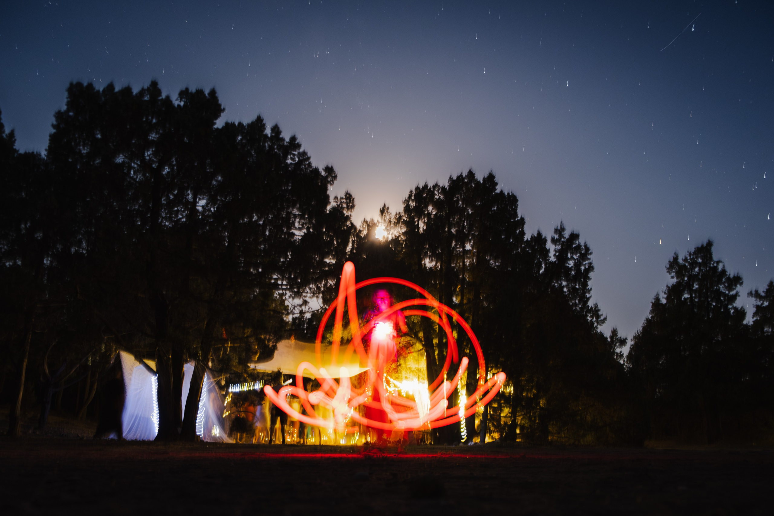 Ночной кадр Ecstatic dance