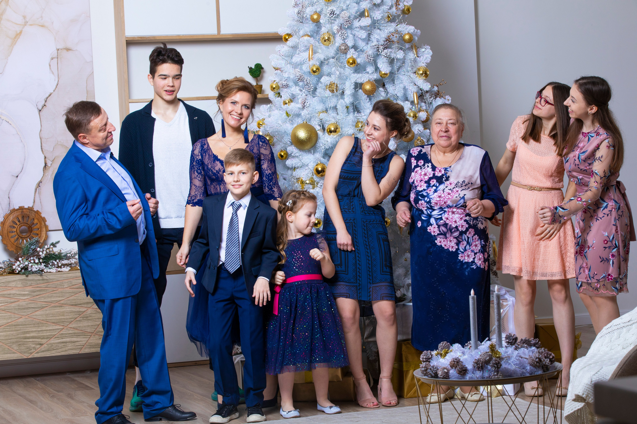 Семейные Съёмки в студии. ФОТОХУДОЖНИК