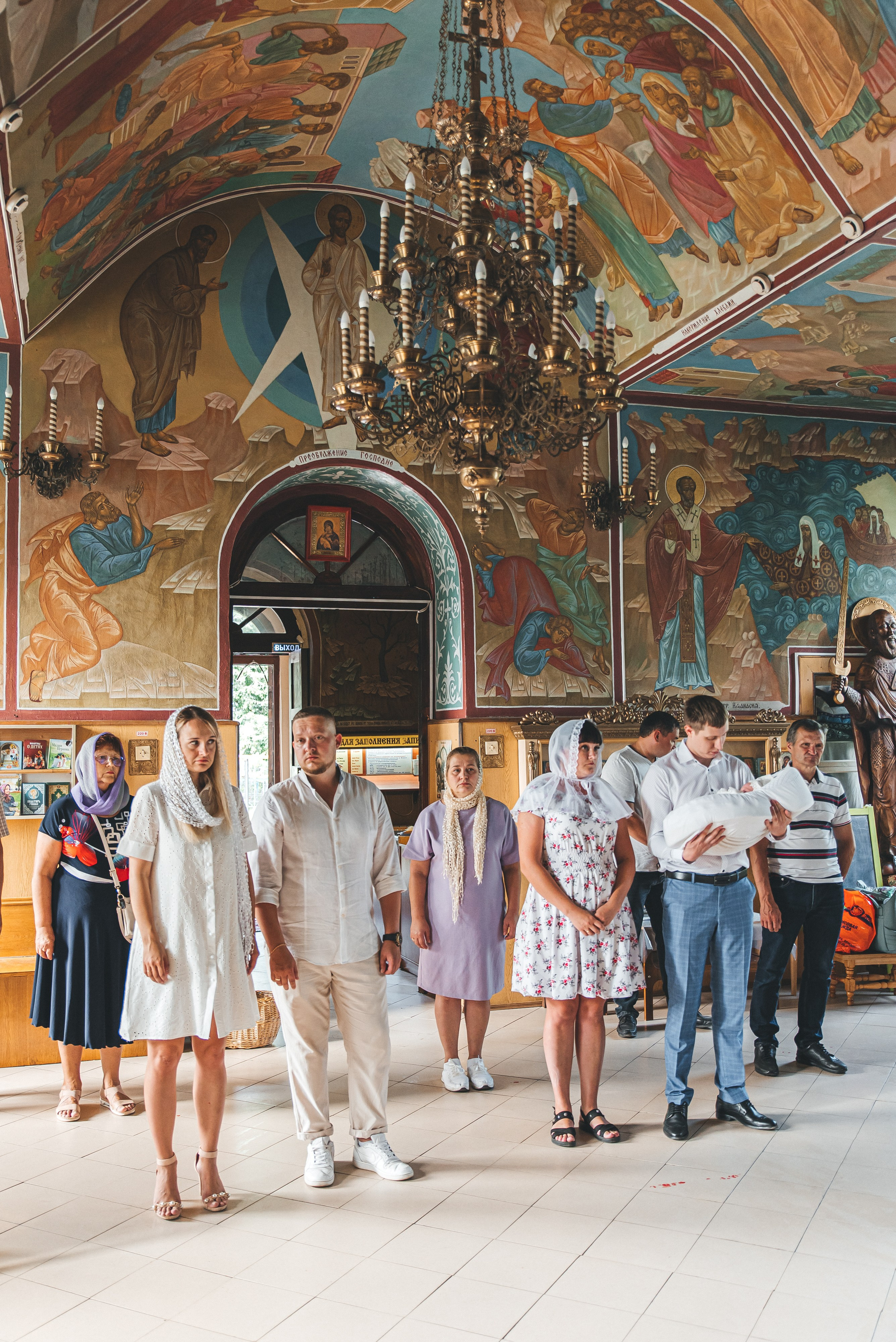 Крещение Василисы. Семейная фото и видеосъёмка. Брянск