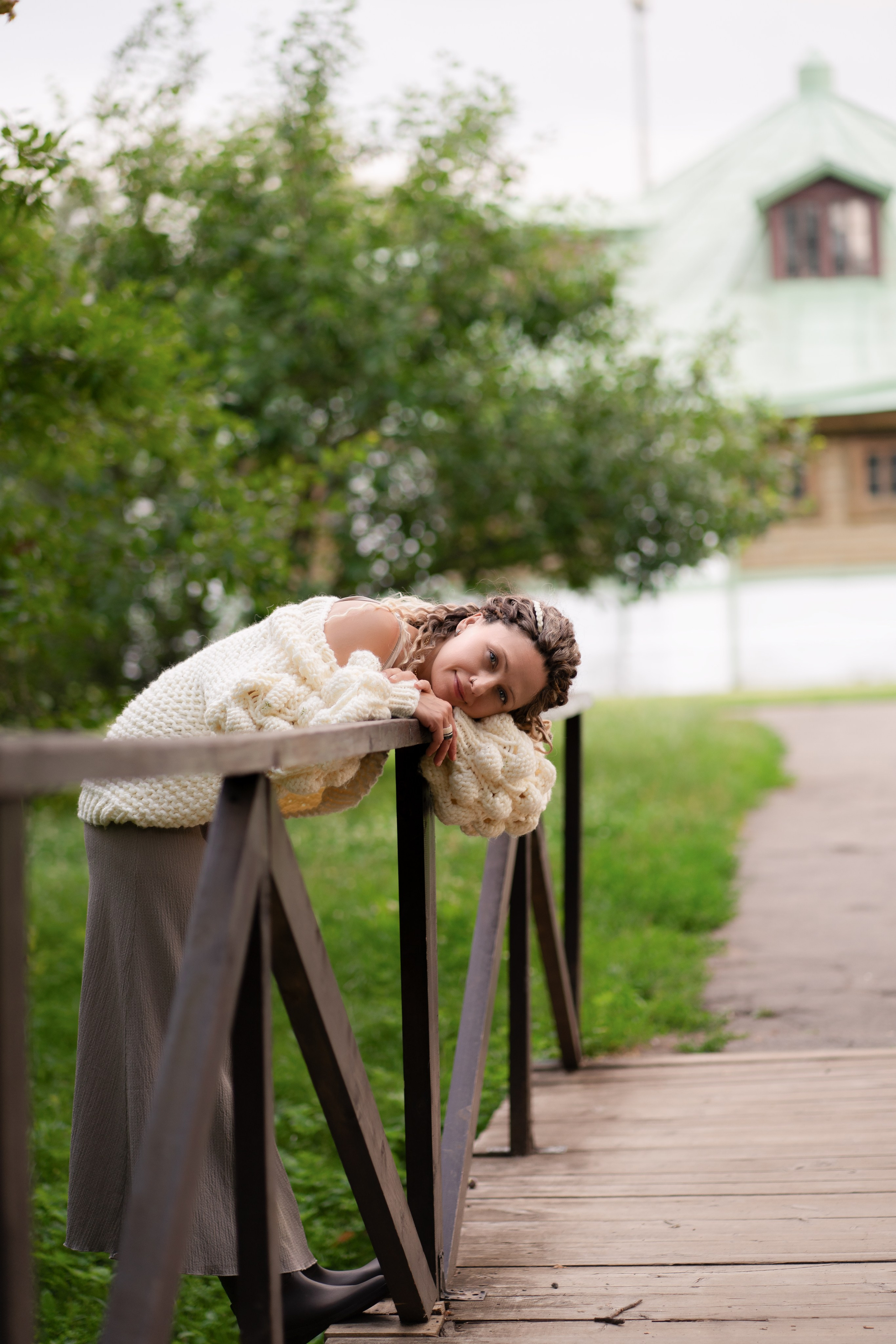 Анна —лесная нимфа. Фотограф Светлана Белоусова