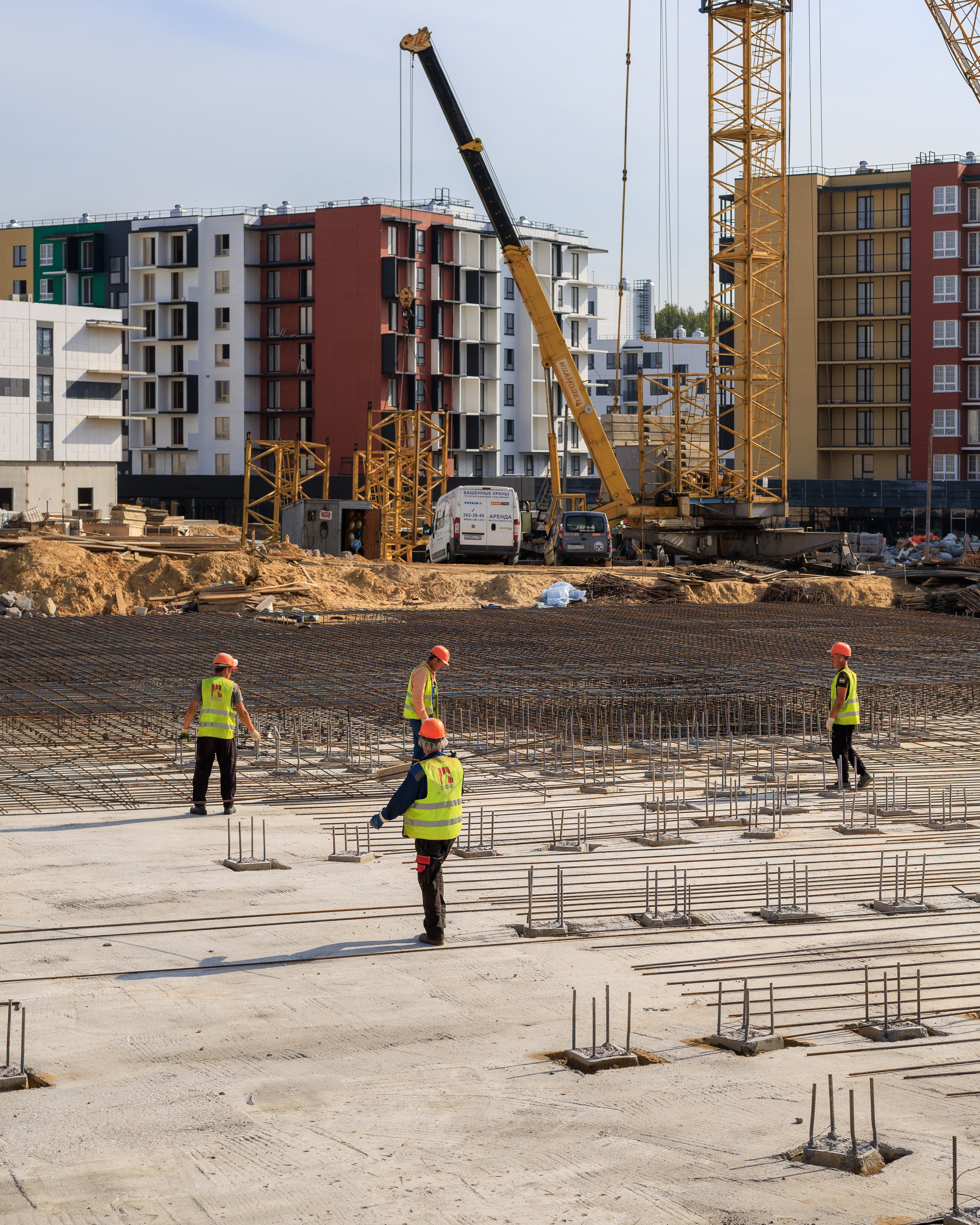 Архитектурная и репортажная фотосъёмка для застройщика