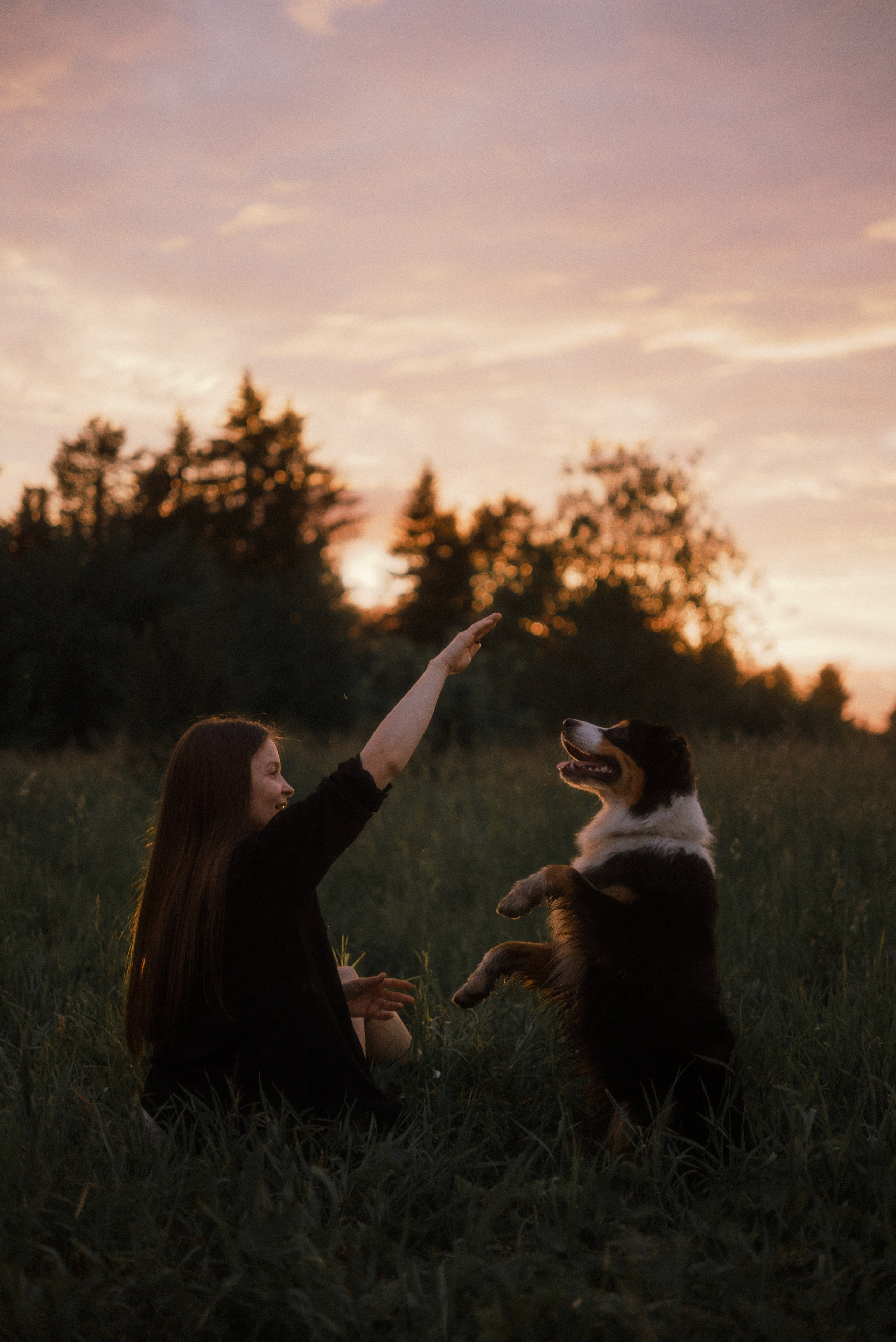 Яна и Уга. Фотограф-анималист Богданова Полина