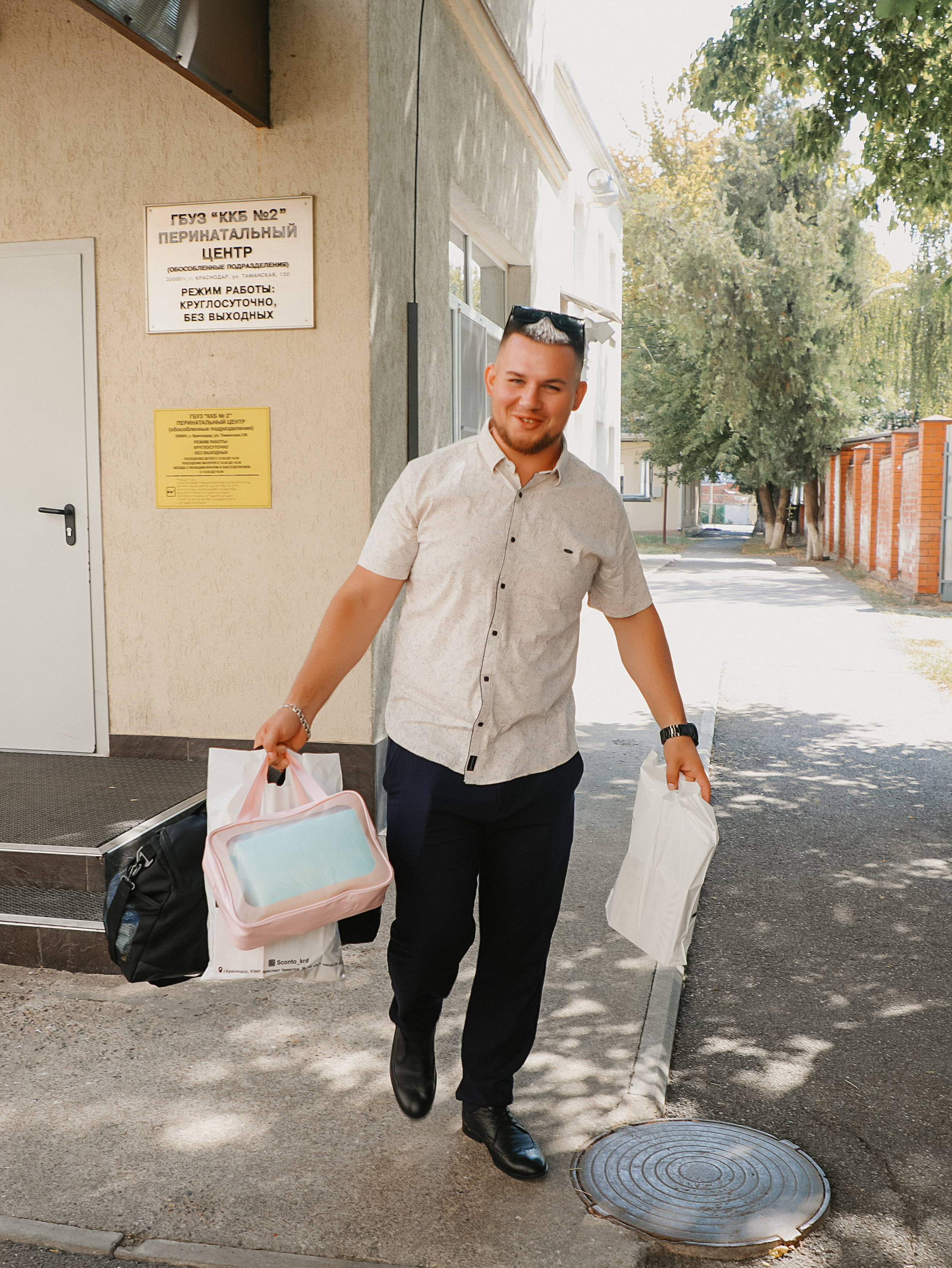 Выписка с роддома. Свадебный и семейный фотограф/видеограф в Краснодаре Наталья Осинская