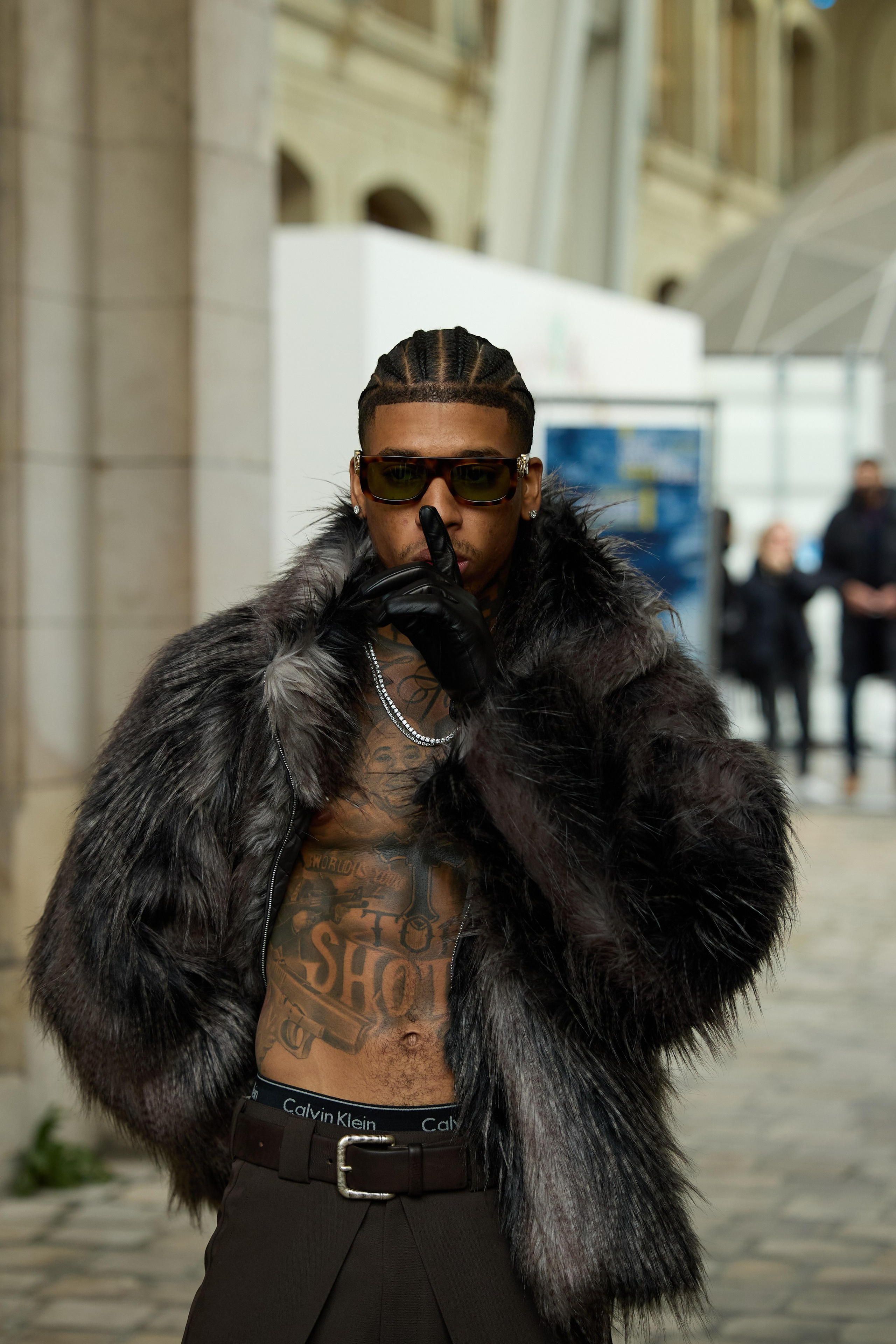 PFW MENSWEAR FALL/WINTER 25/26 BLUEMARBLE. Photographer in Milan Ivan Goncharov