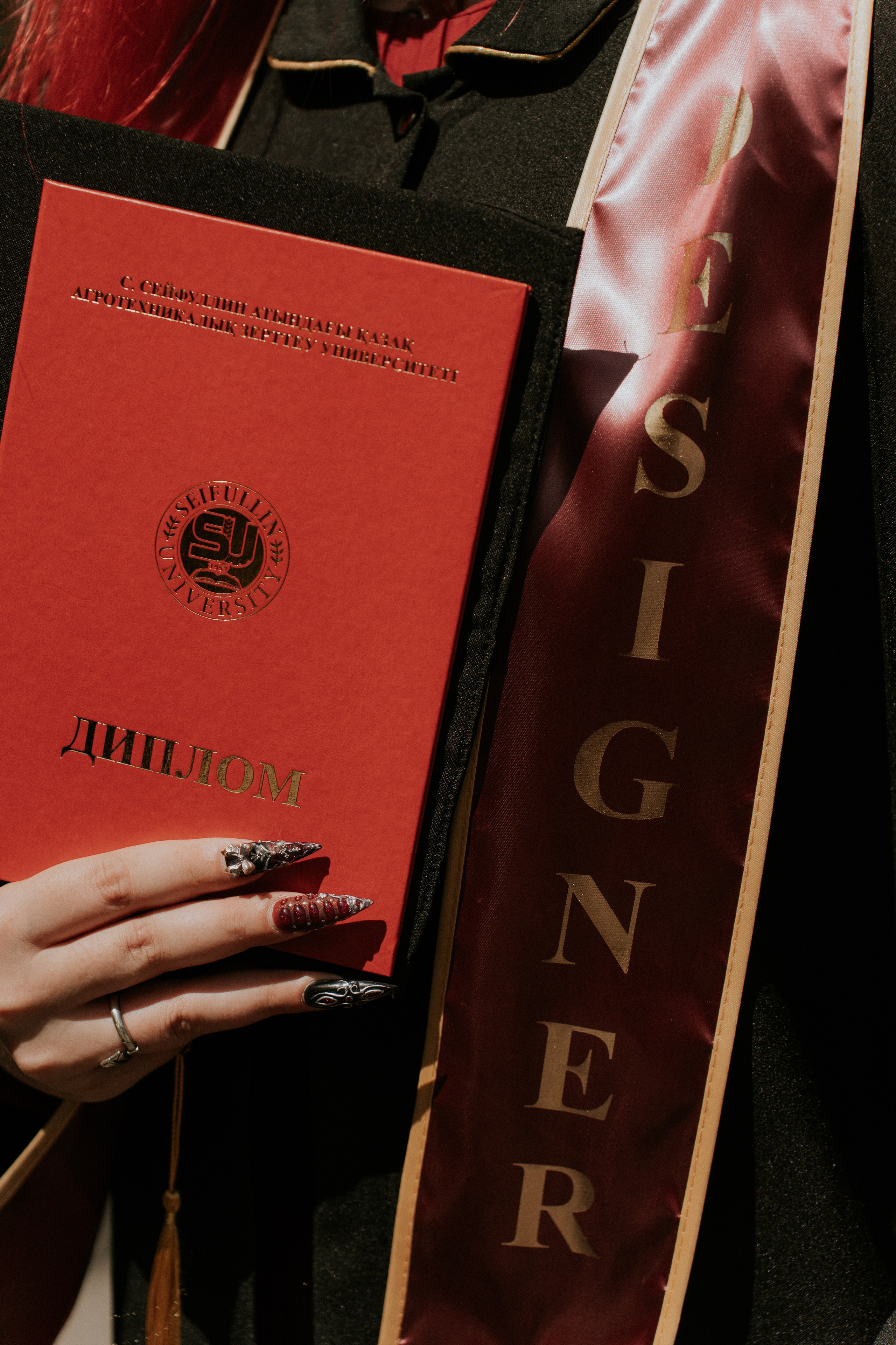 Выпускной Аграрный унивеситет. Крис Богомазова