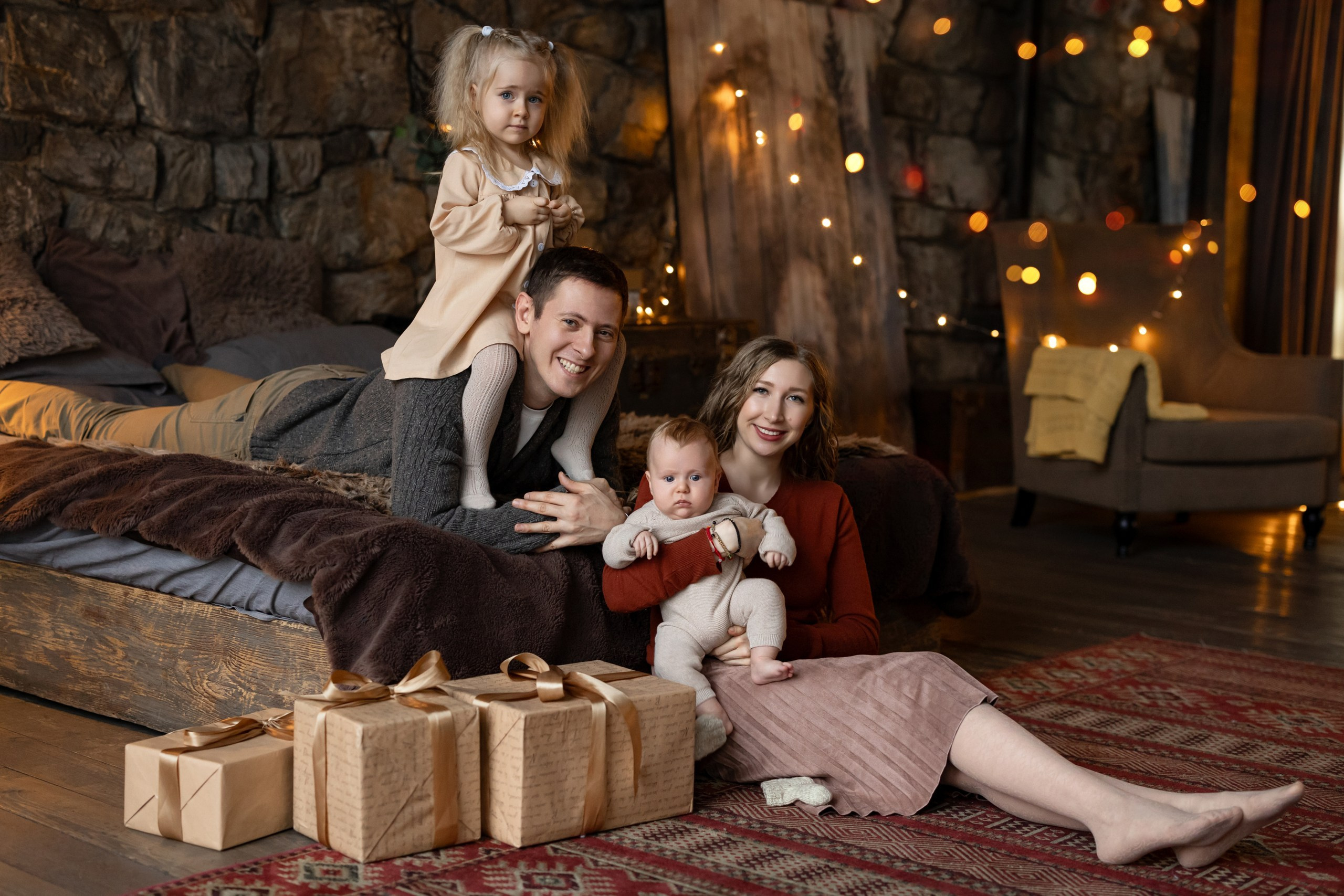 🎄Новогодняя фотосессия. Семейный и детский фотограф в Москве Орешина Юлия