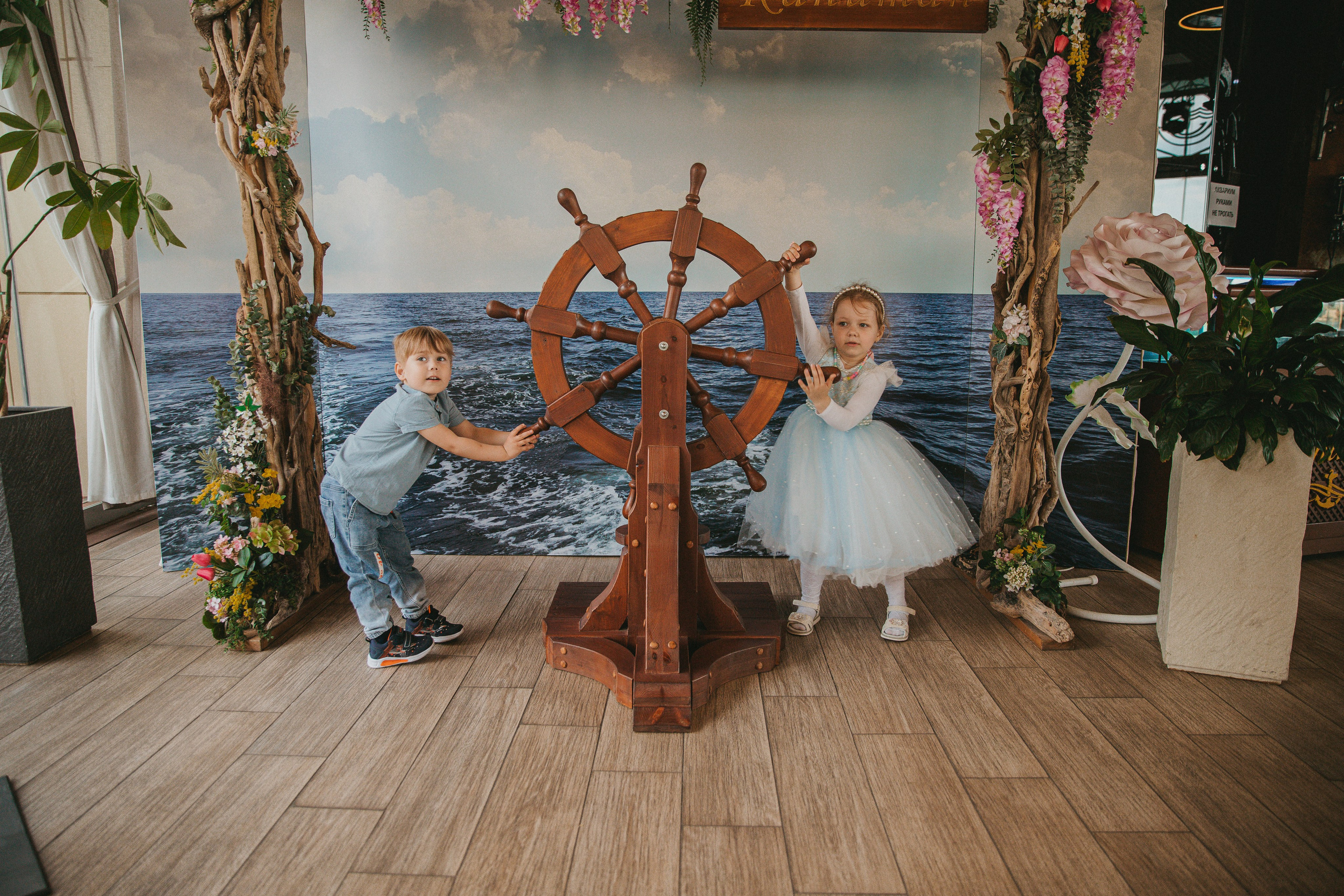 Репортаж в кафе