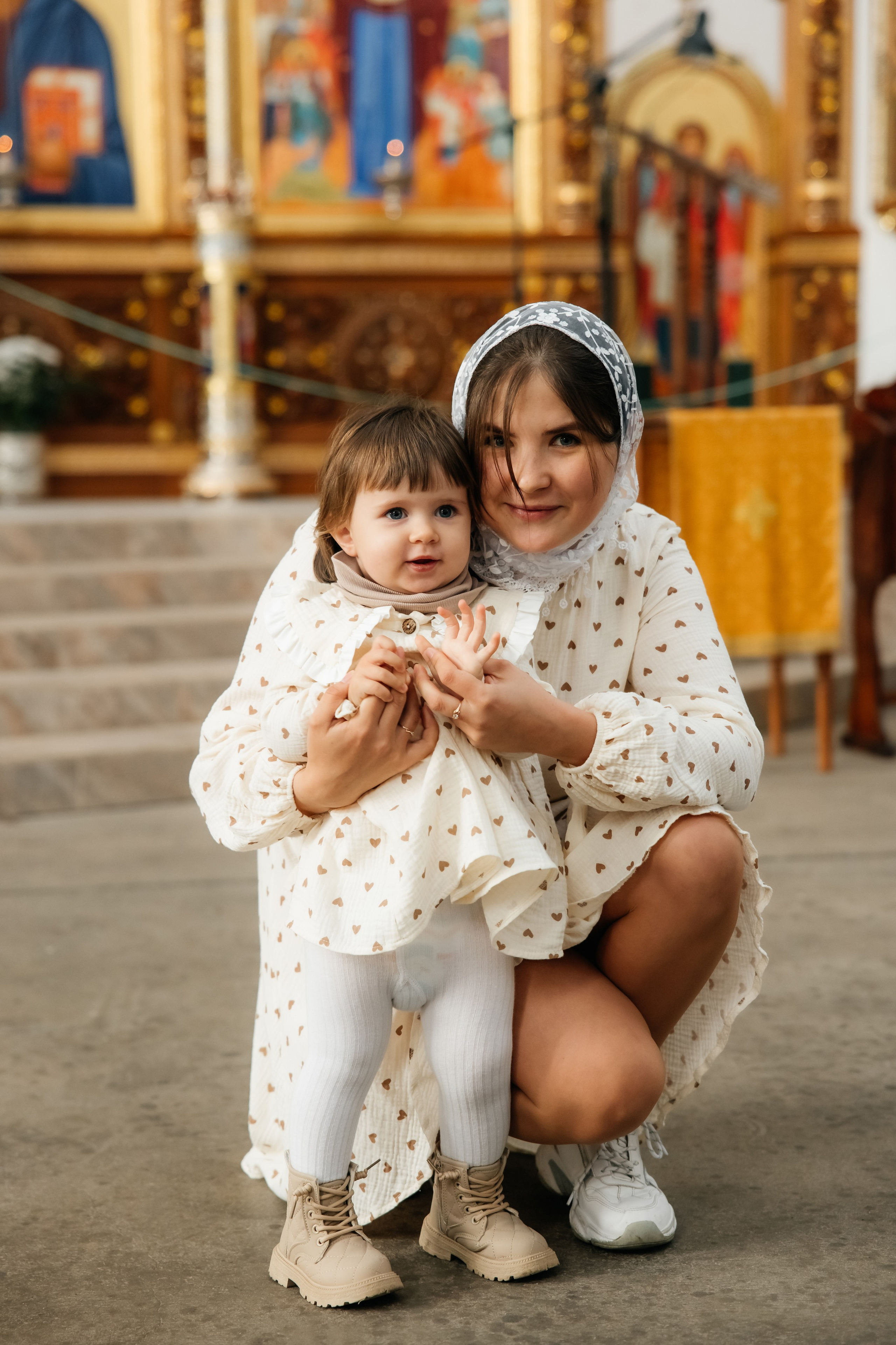 Крещение Мирославы. Храм иконы Божьей Матери «Всех скорбящих Радость». Фотограф ВИКА МЕДУЗА