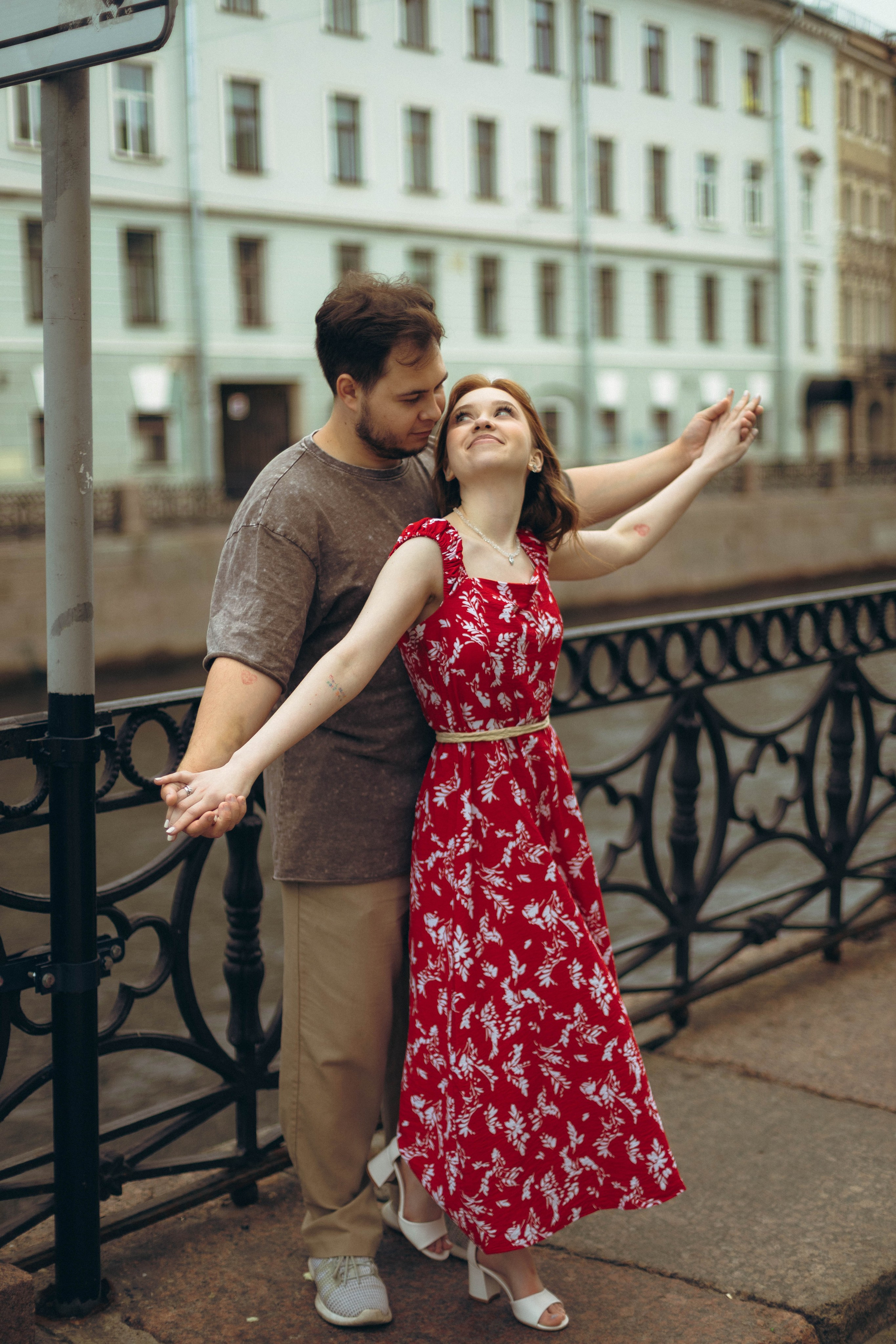 Love story Зимний мост. Фотограф в Санкт-Петербурге Полина