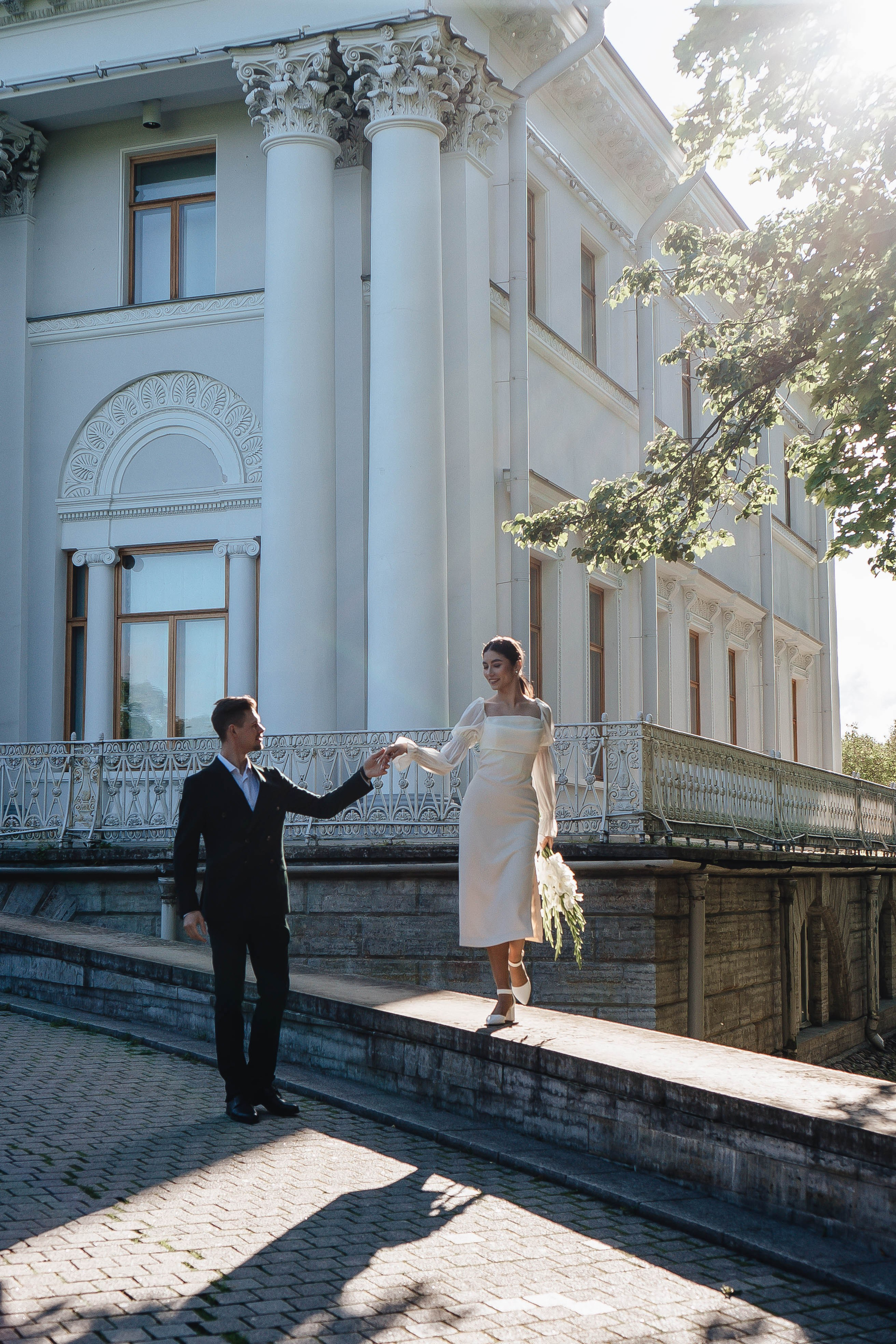 СВАДЕБНАЯ СЬЕМКА НА РАССВЕТЕ НА ЕЛАГИНОМ ОСТОРОВЕ. Профессиональный фотограф, Санкт-Петербург — Виктория Богомолова