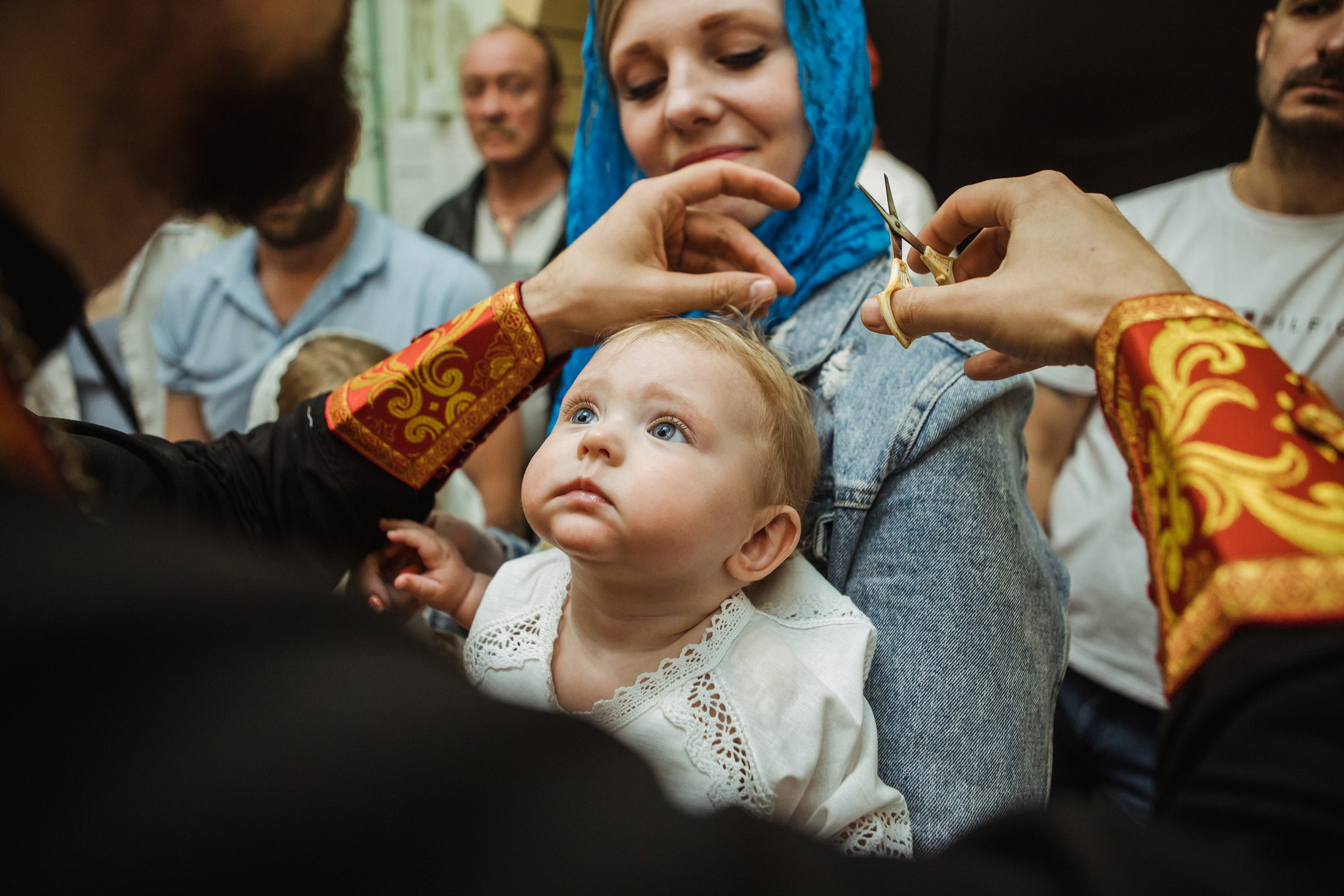Храм Преподобного-Сергия-Радонежского. Крещение Мелании. Фотографы в городе Волгограде — Людмила Агеева и Алексей Околелов