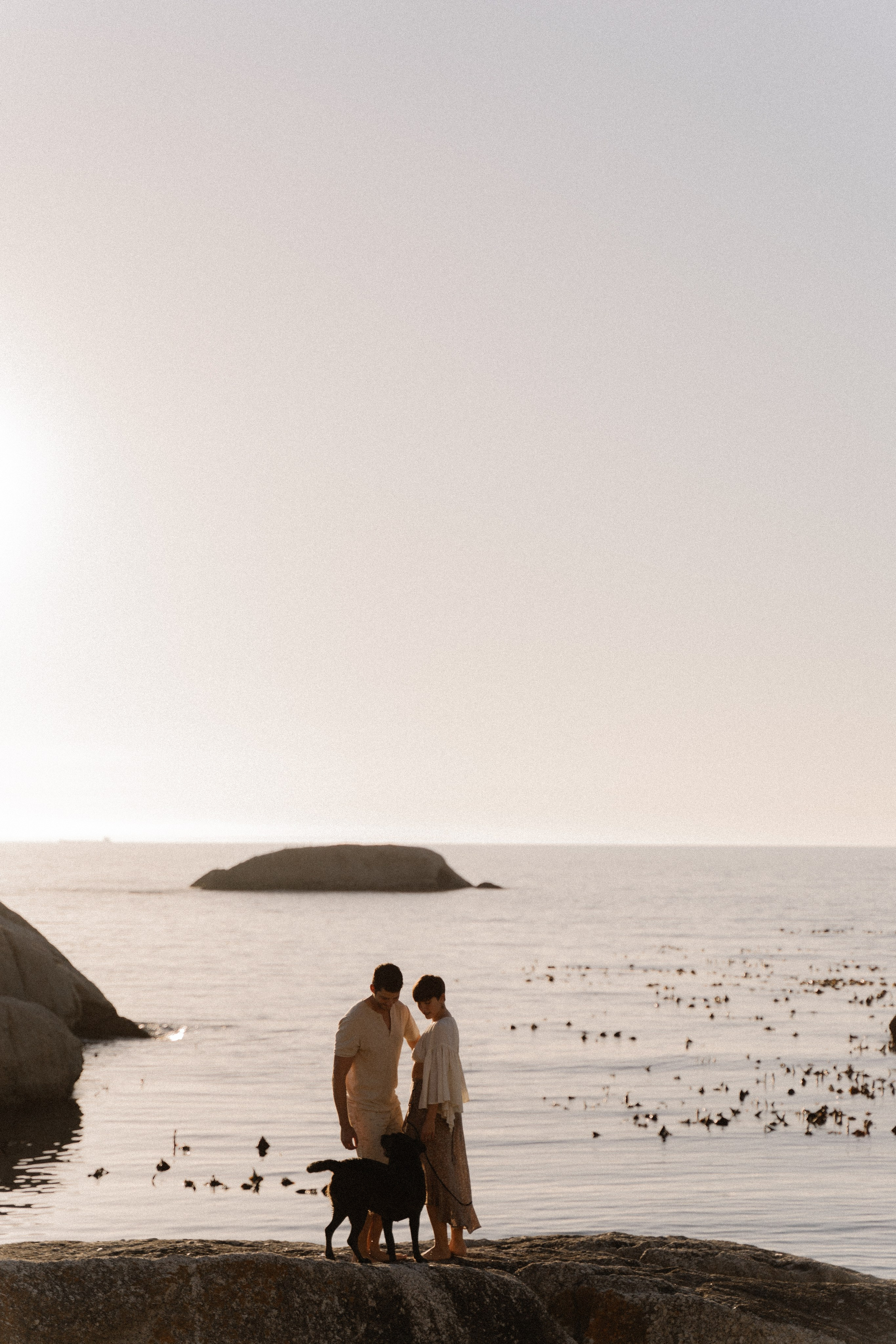 Evening on the beach. Фотограф в Кейптауне