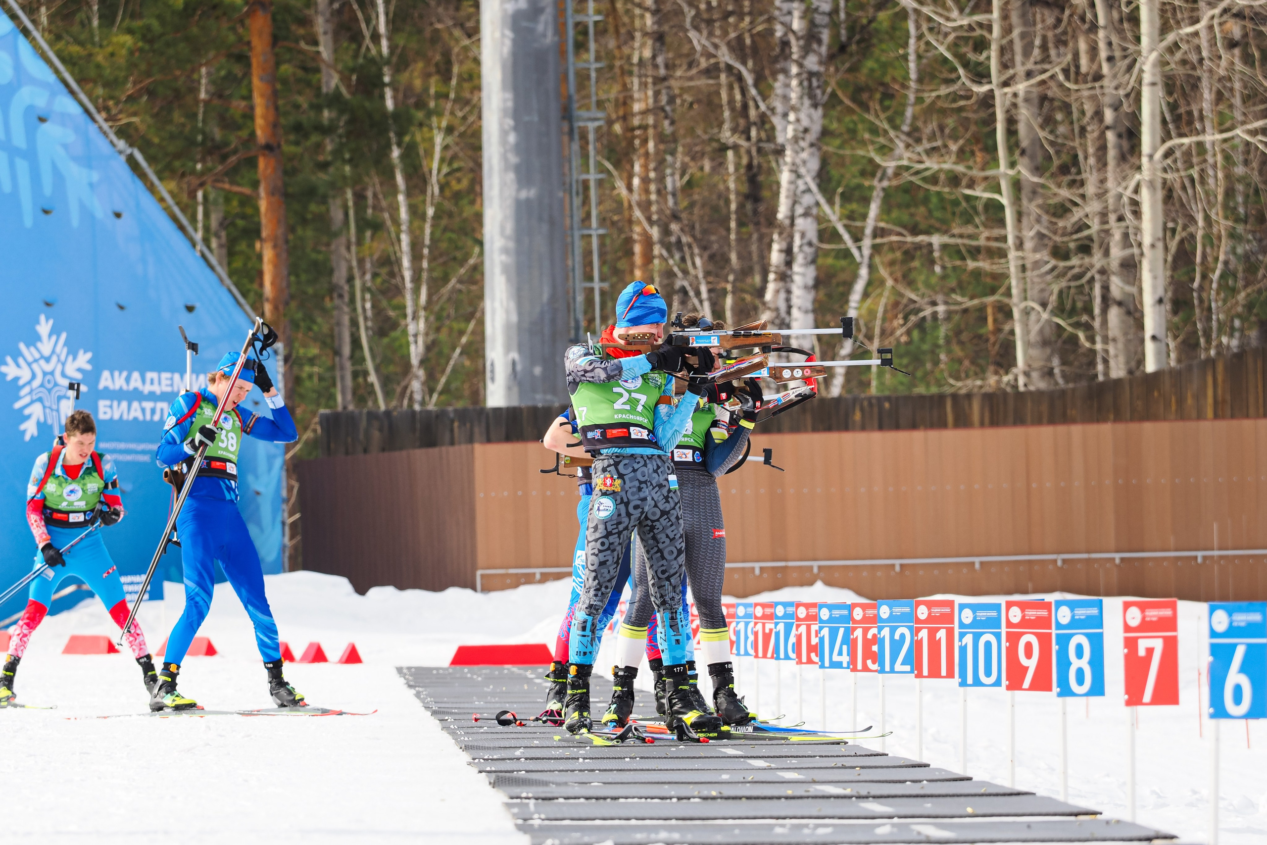 Биатлон / Первенство России. Репортажный фотограф Алексей Козьмин