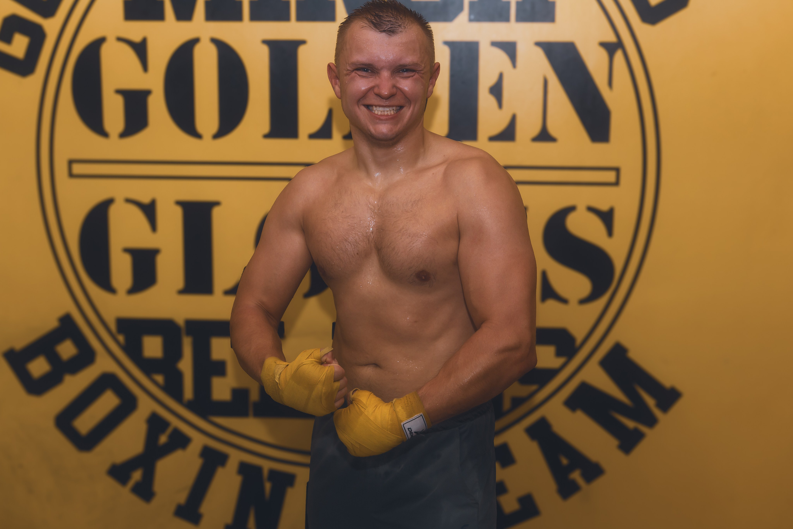 Тренировка по боксу в клубе Golden gloves Minsk